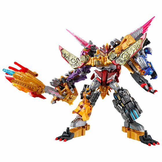 (行版) [食玩] MINIPLA暴太郎戰隊 鬼退神套裝 金屬色