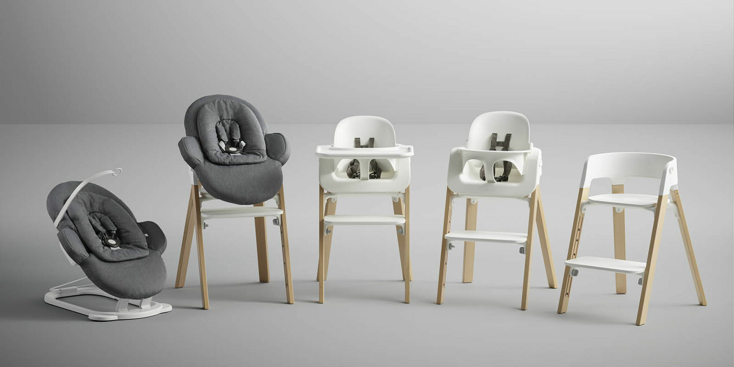 成長型嬰兒餐椅-5in1 Seating System-Stokke Steps
