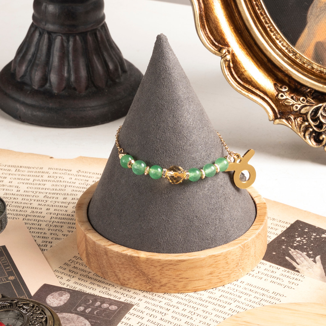 【群星】向陽花開-黃水晶綠東陵手鍊