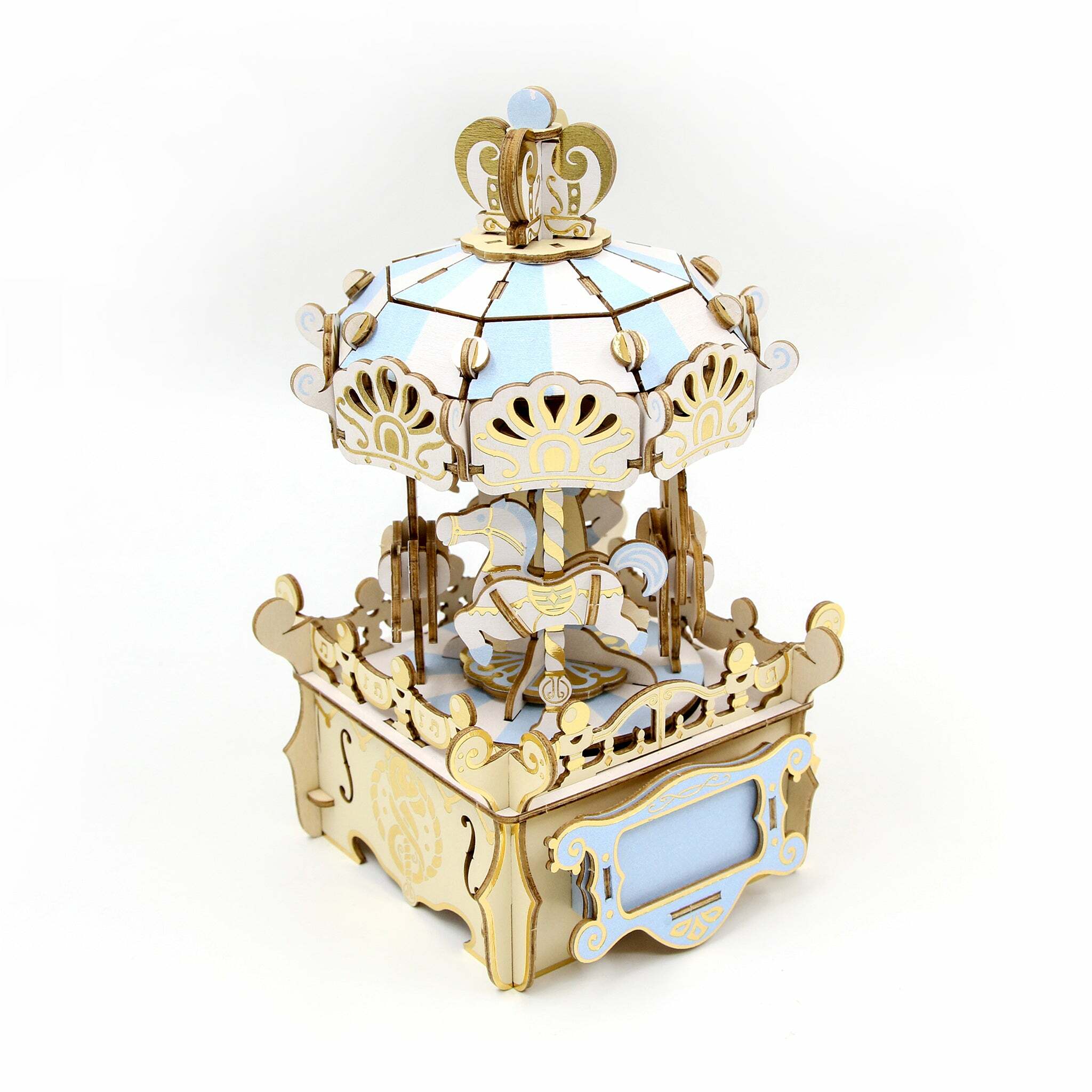 Jigzle 3D Puzzle - Musical Box：Merry-go-round