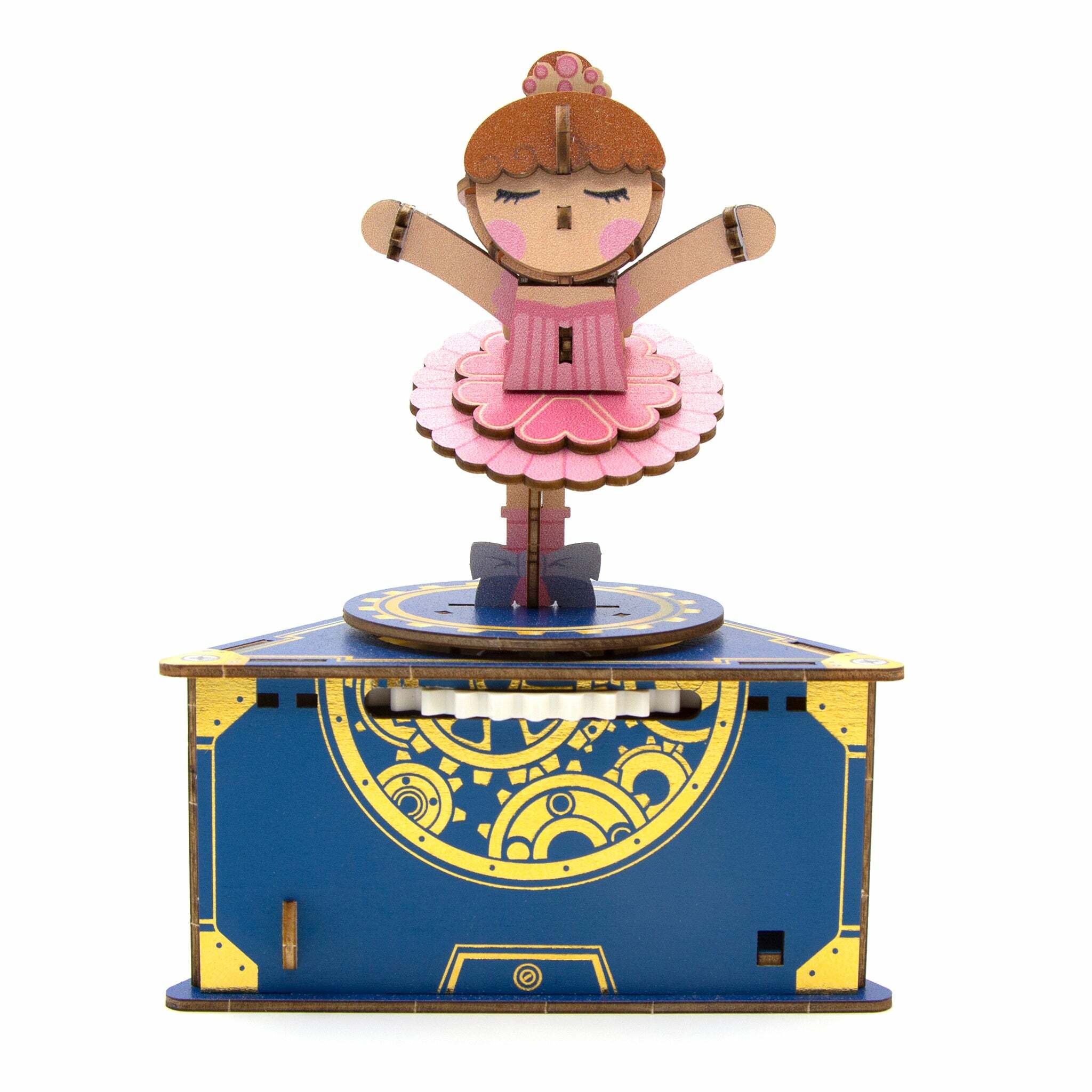 Jigzle 3D Plywood Puzzle - Musical Box: Classic Ballet Dancer