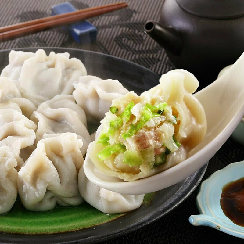 台灣高麗菜豬肉手工水餃 720g