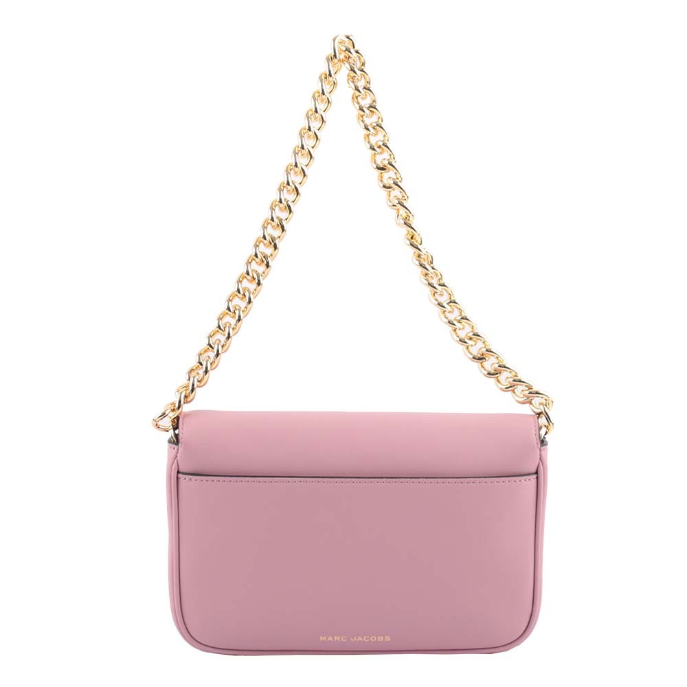 【MARC JACOBS】THE J MARC 平滑牛皮翻蓋二用包(紫丁香)