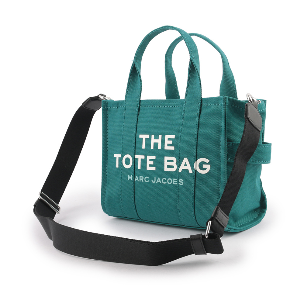 【MARC JACOBS】THE TRAVELER TOTE 二用小款托特包(海灣藍) M0016493 443
