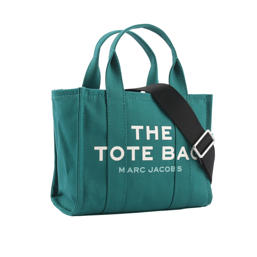 【MARC JACOBS】THE TRAVELER TOTE 二用小款托特包(海灣藍) M0016493 443