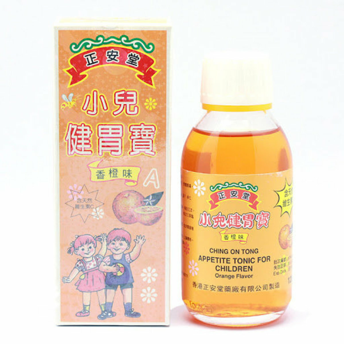 CHING ON TONG - 正安堂小兒健胃寶香橙味 120ml