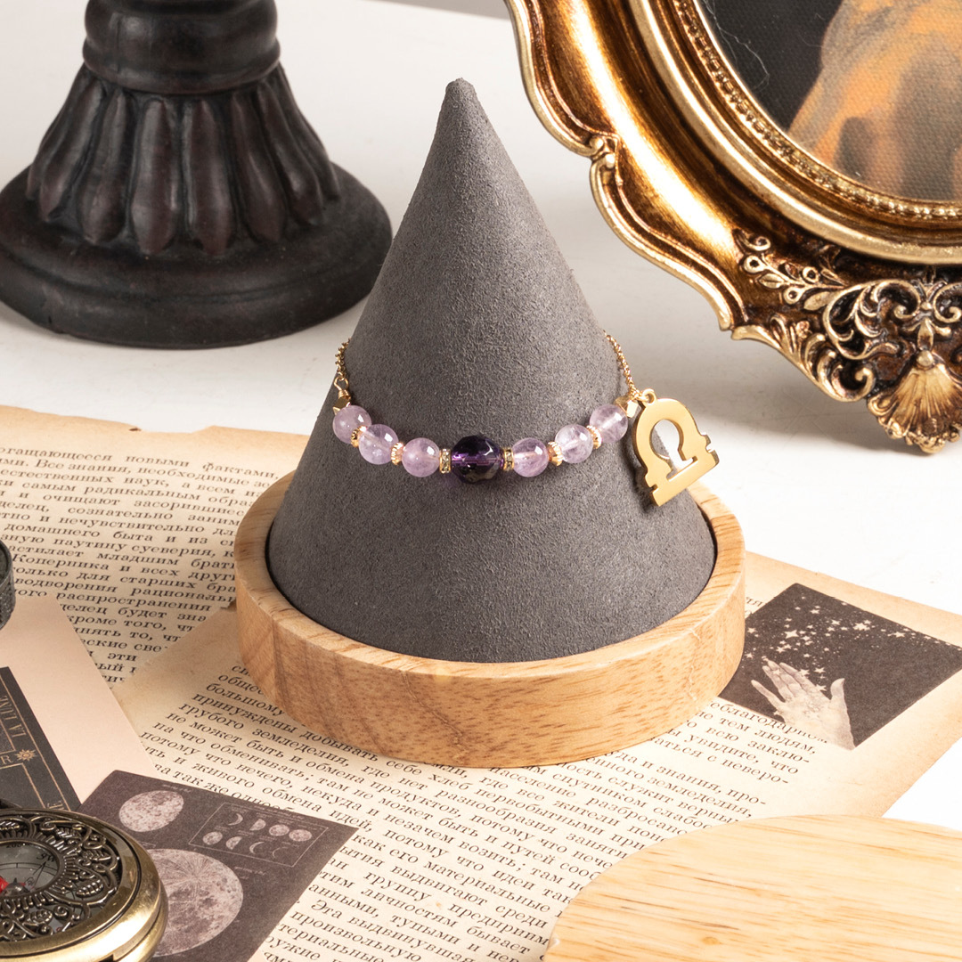 【群星】慧黠之目-紫水晶手鍊