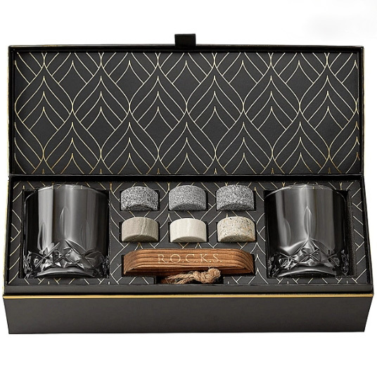 DipDipLife |法國R.O.C.K.S.™️經典玻璃威士忌雙酒杯禮盒