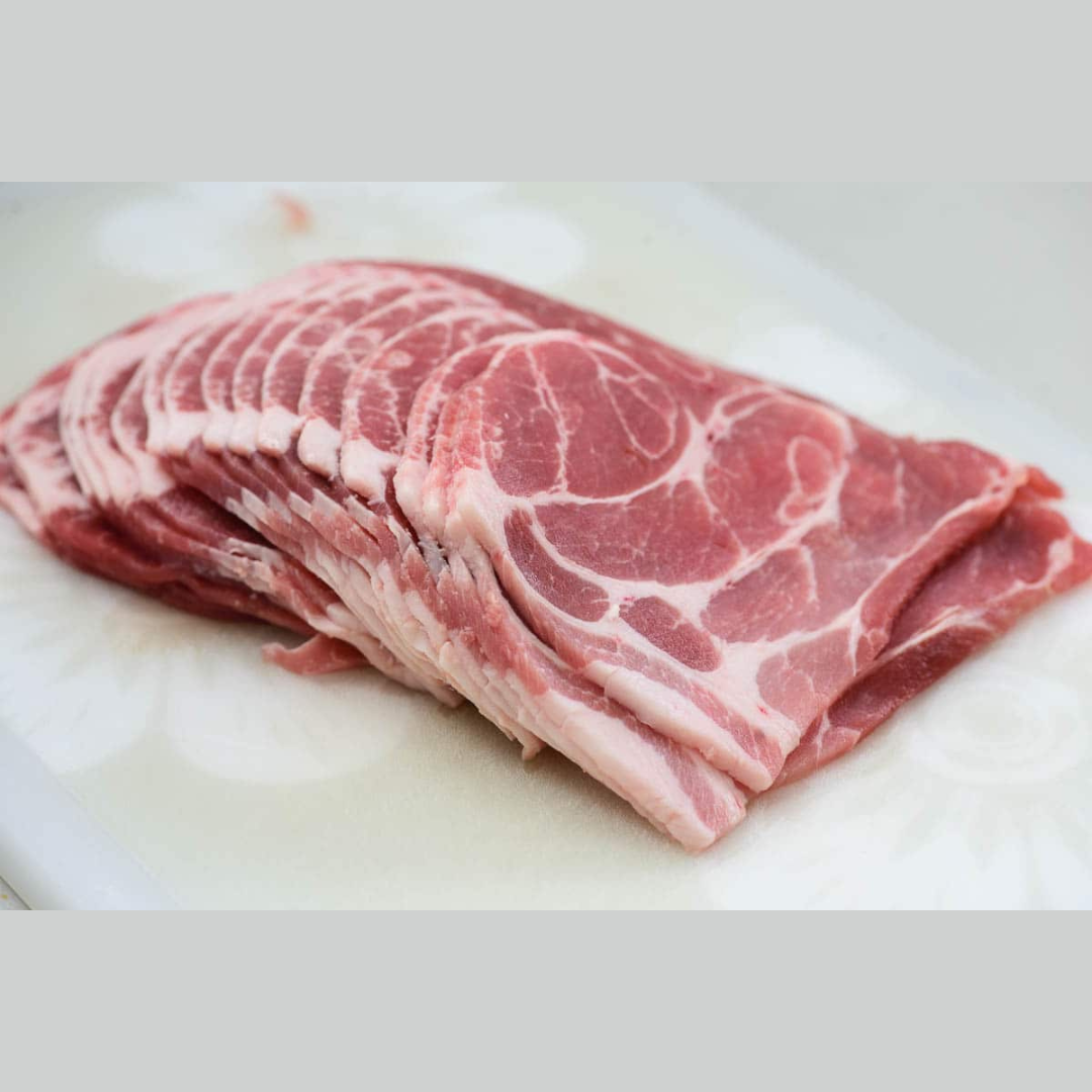 美國優質豬梅韓燒片 250g