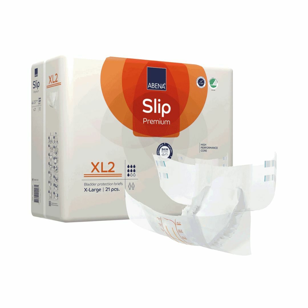 Abena 雅保 - Slip Premium XL2 標準日用成人紙尿片 (加大) | (原箱4包 x 21片)