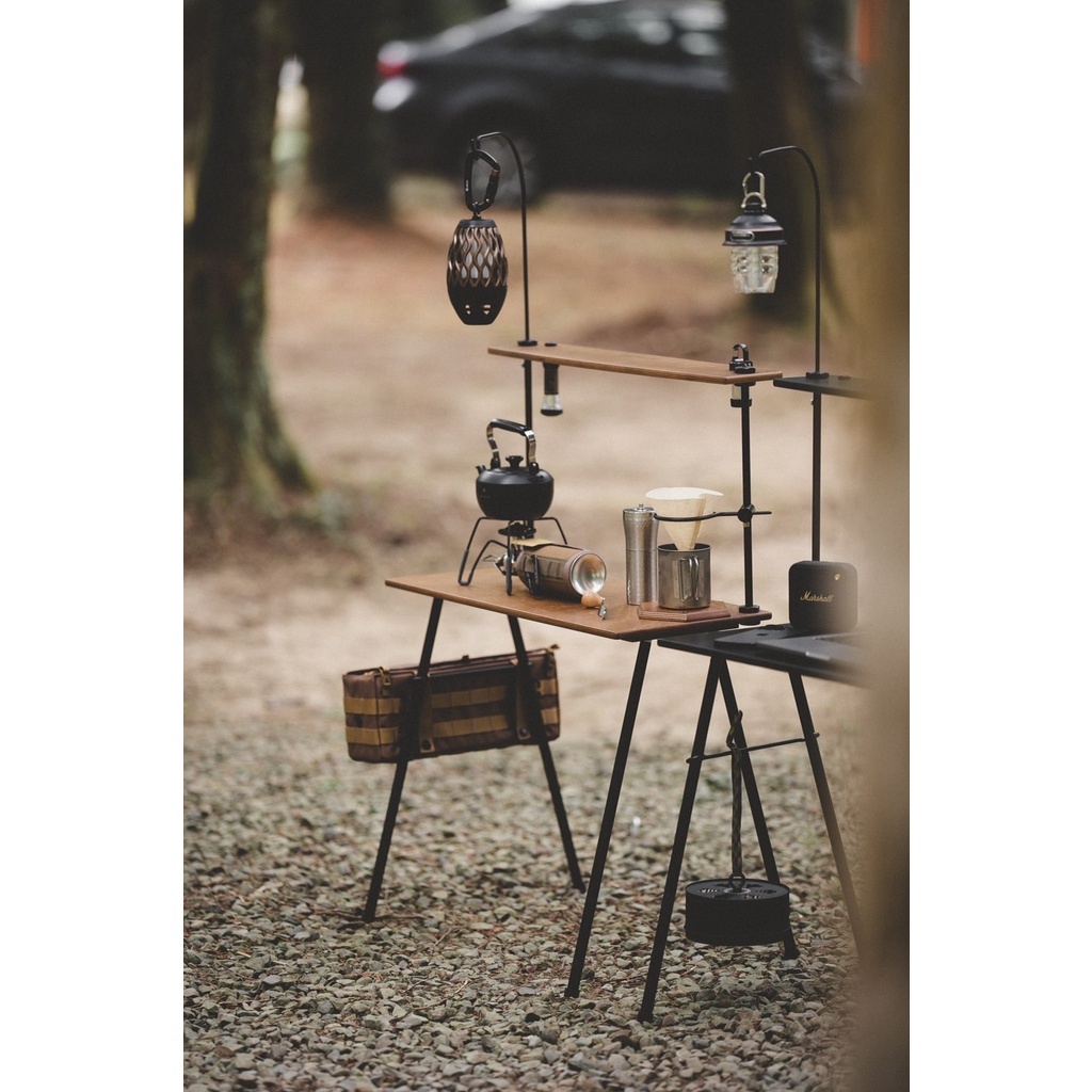 *【日月鉄工所】昭和桌 (含燈桿)