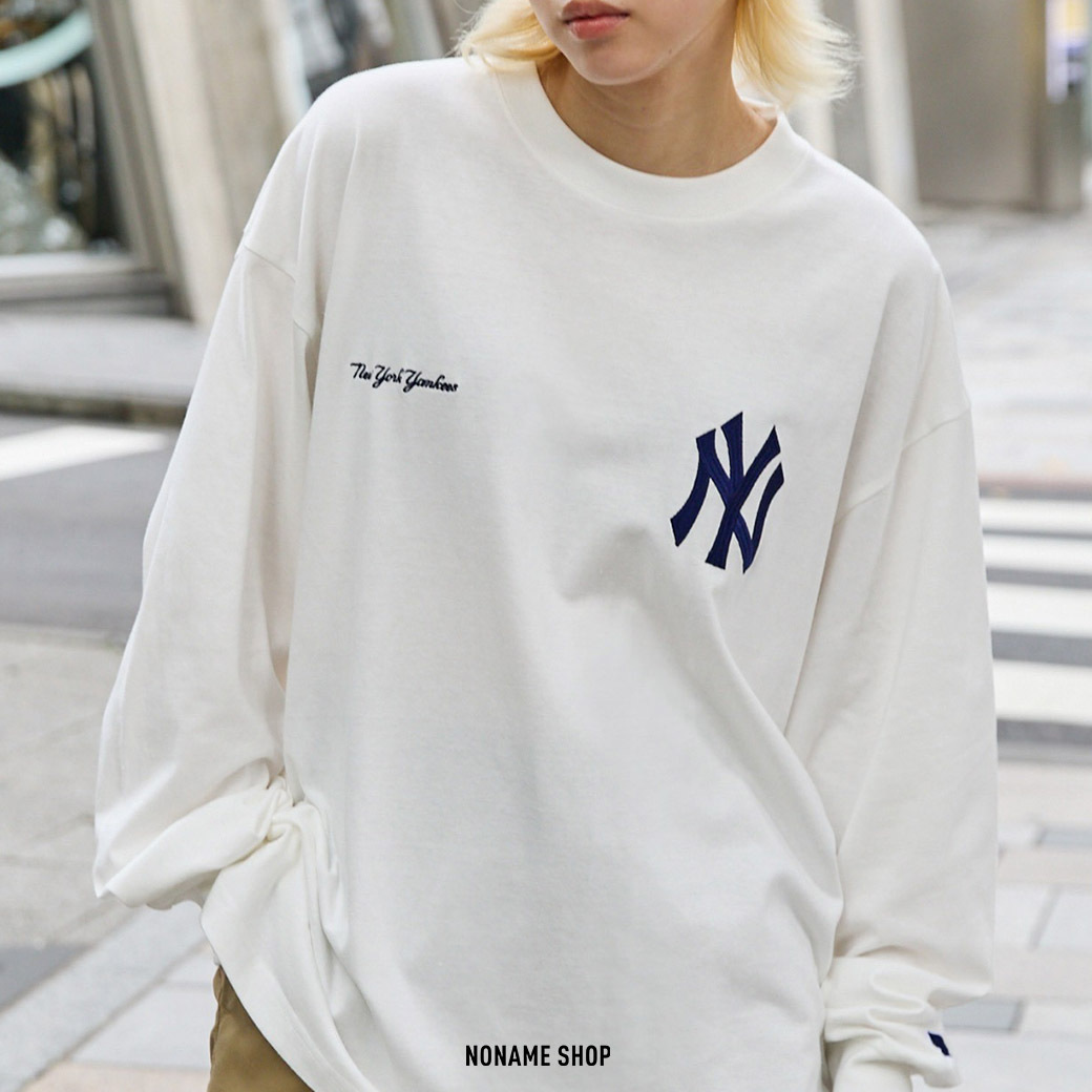 MLB 美國職棒大聯盟 刺繡 長T 四色 (男/女款)