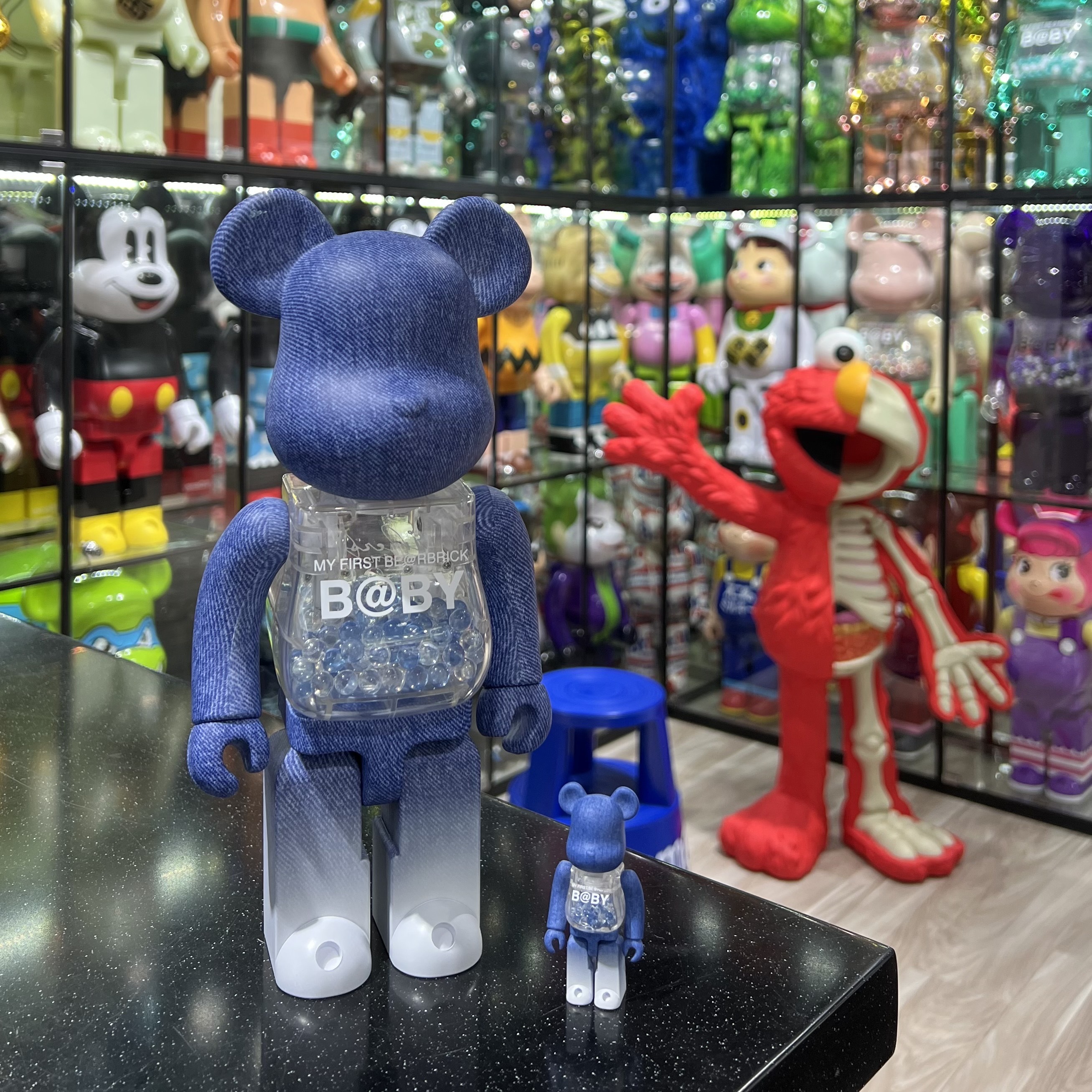 BE@RBRICK MY FIRST B@BY INNERSECT BLUE JEANS（SHANGHAI E
