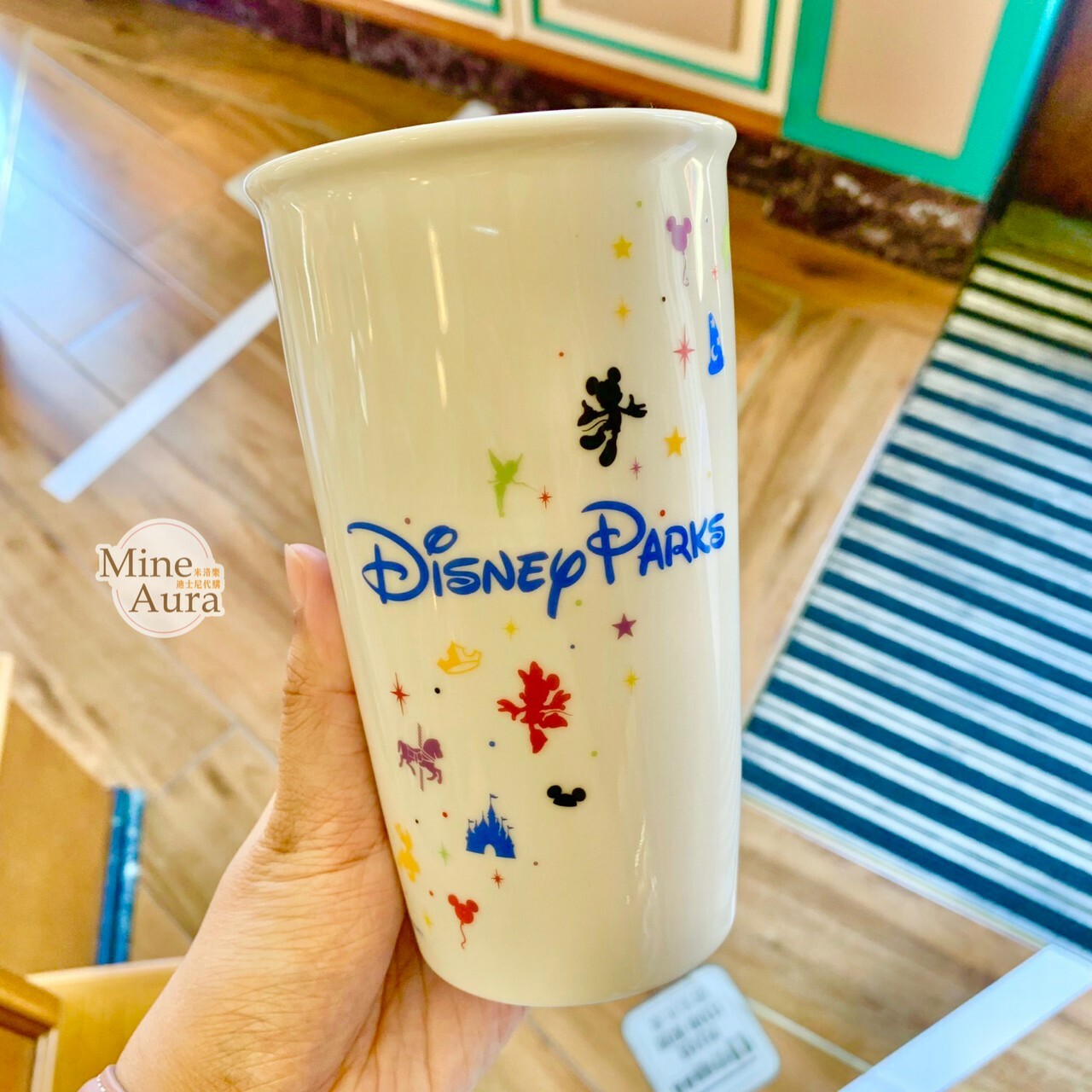 星巴克 Starbucks 樂園限定 陶瓷 隨行杯 水杯 -香港迪士尼樂園