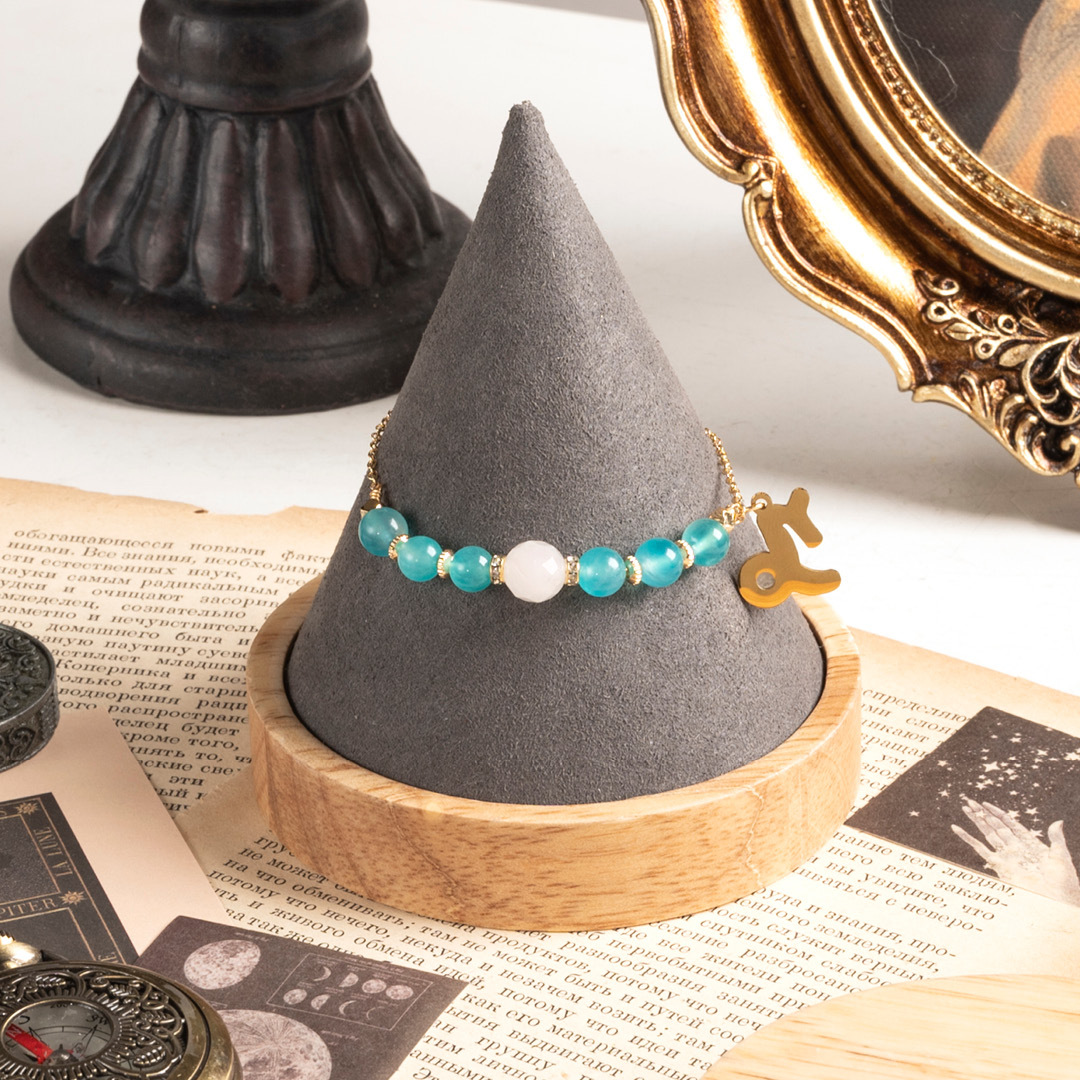 【群星】朝露玫瑰-粉水晶天河石手鍊