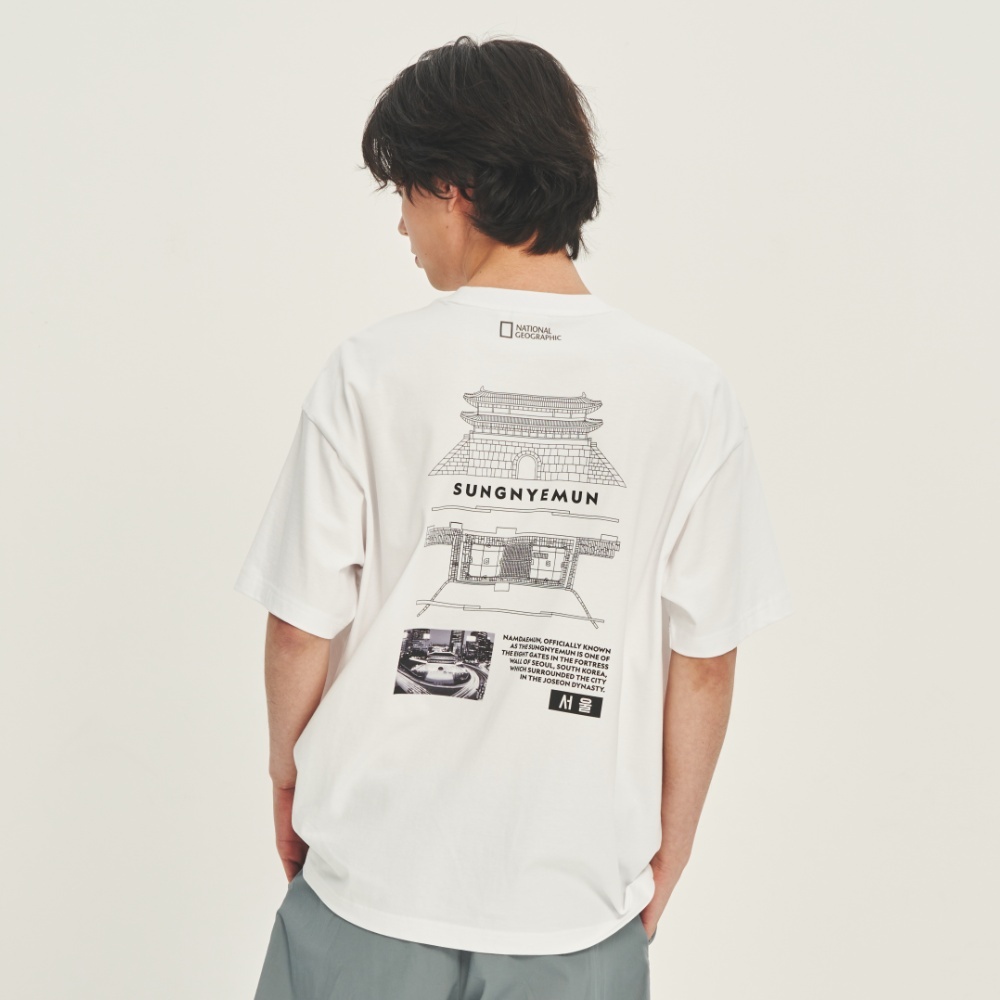 URBAN CITY ARCHITECTURE Short Sleeve Tee - WHITE