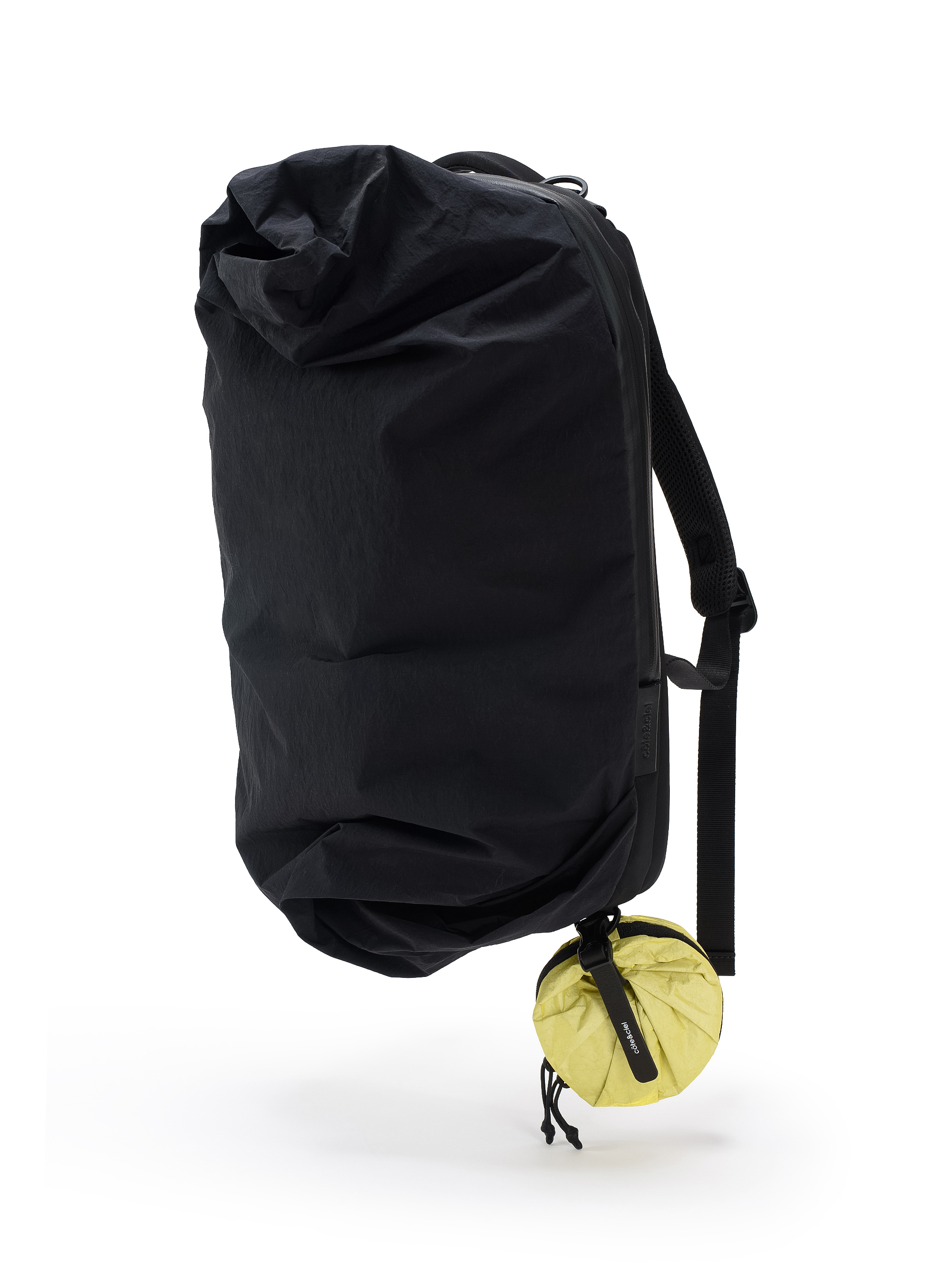 美品 コートエシエル LADON KOMATSU ONIBEGIE NYLON Ladon Komatsu Onibegie Nylon Black No.29011