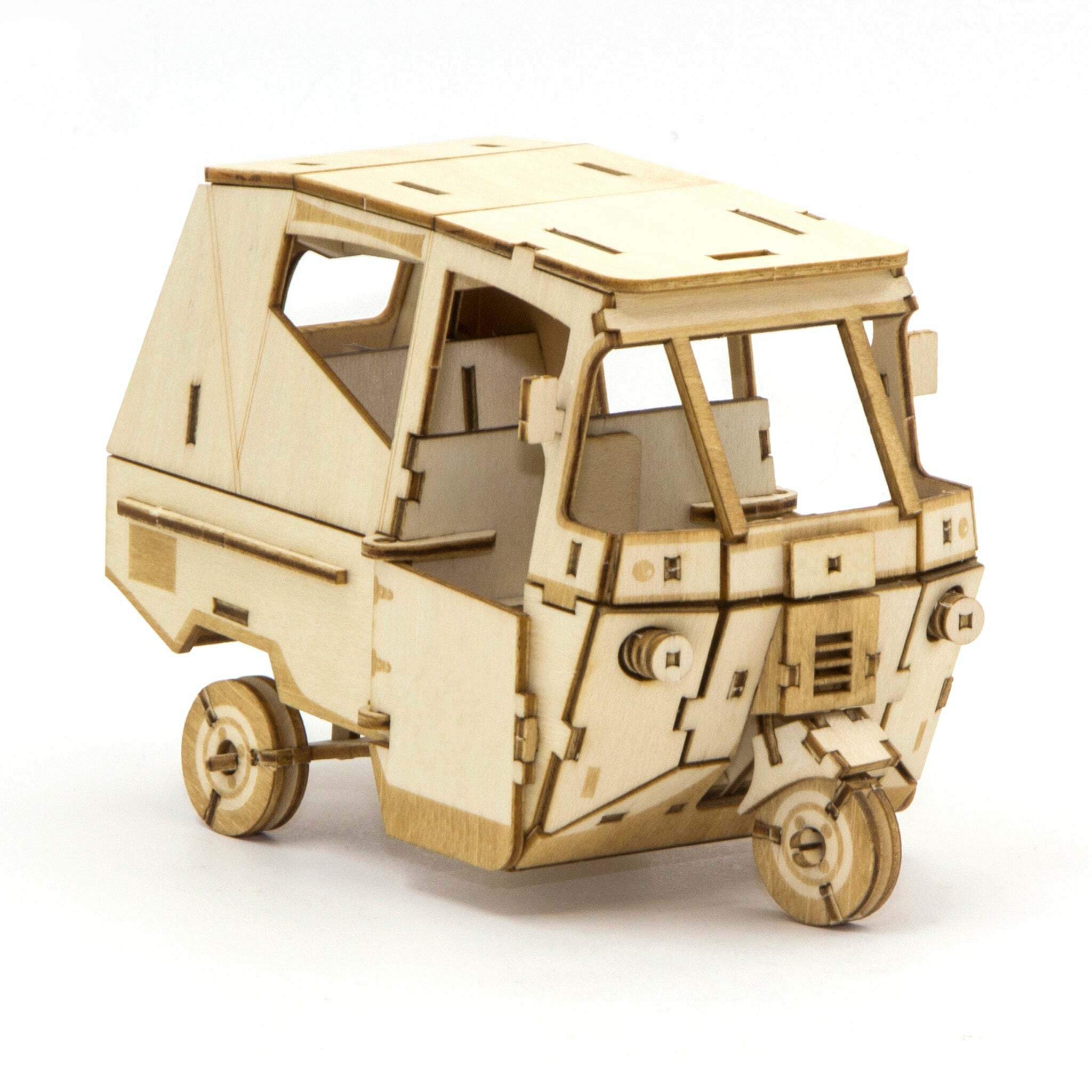 JIGZLE (E) 3D PLYWOOD PUZZLE - Auto Rickshaw