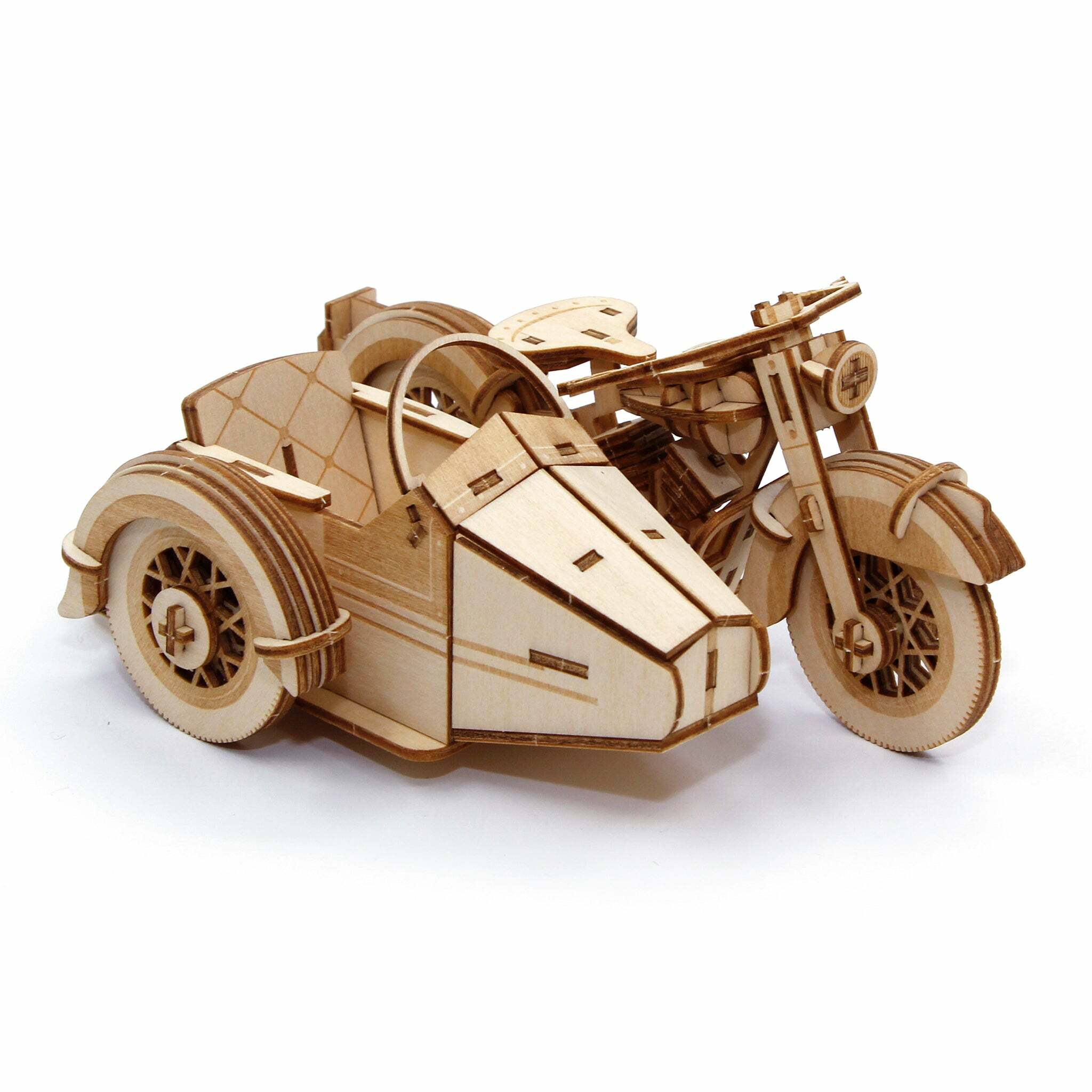 JIGZLE (E) 3D PLYWOOD PUZZLE - Classic Sidecar