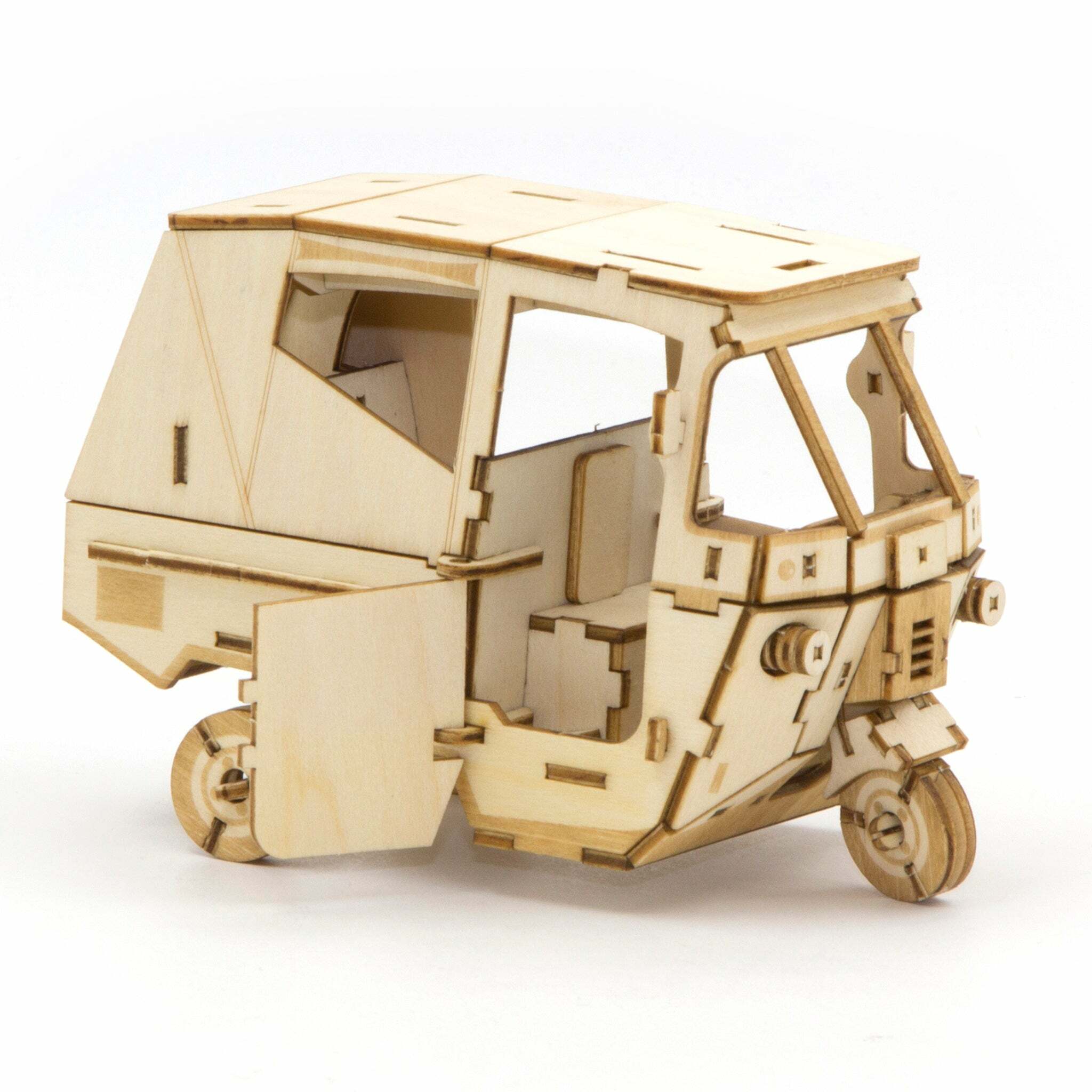 JIGZLE (E) 3D PLYWOOD PUZZLE - Auto Rickshaw