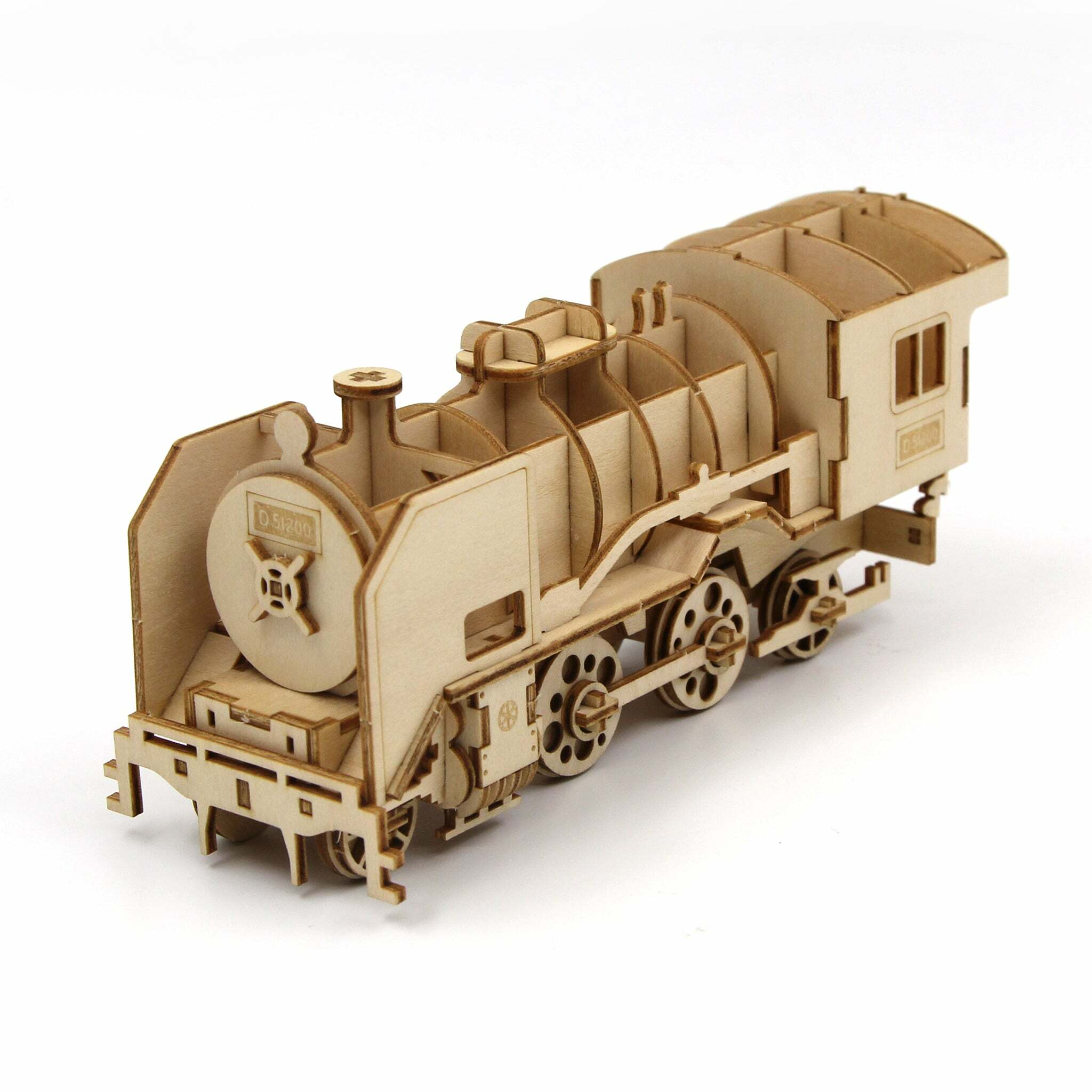 JIGZLE (E) 3D PLYWOOD PUZZLE - D51200 Locomotive