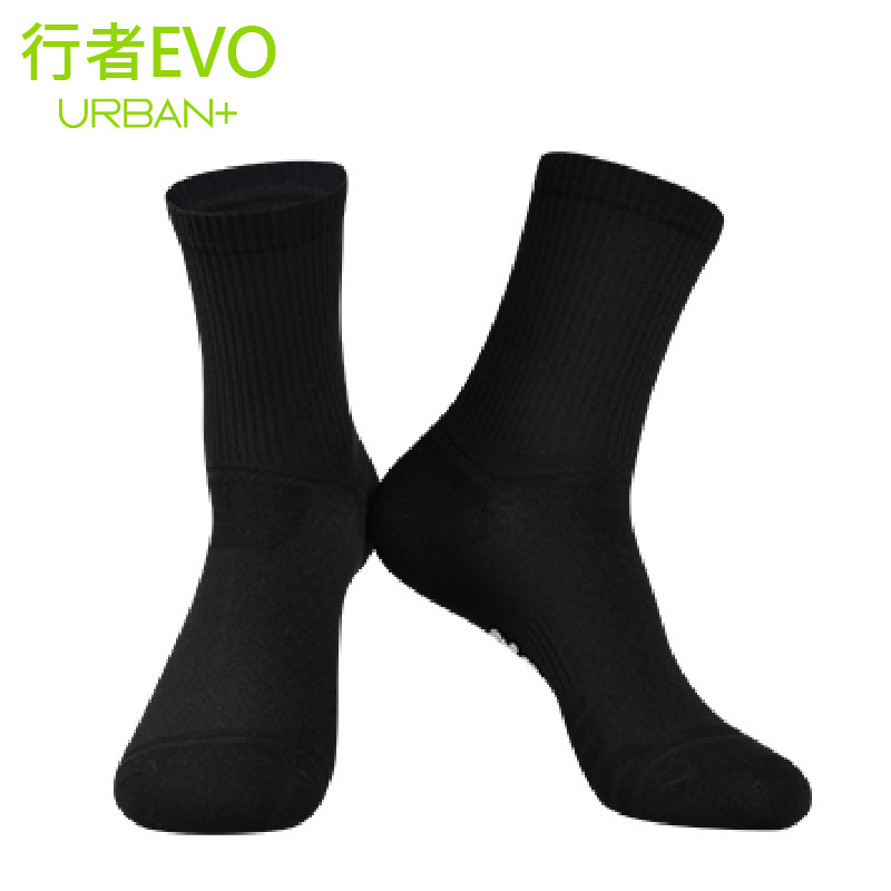 行者EVO黑色棉襪