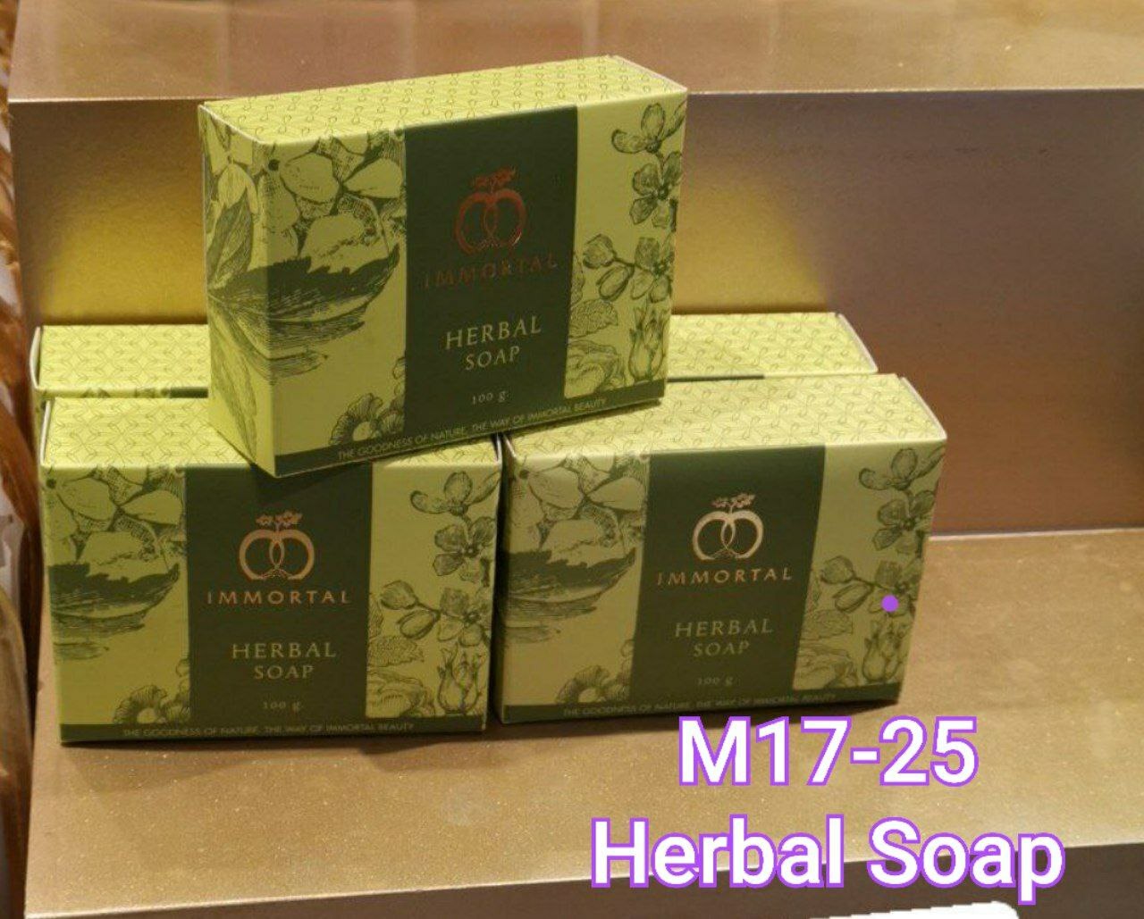 M17 HERBAL SOAP(无带磨砂颗粒) 100G