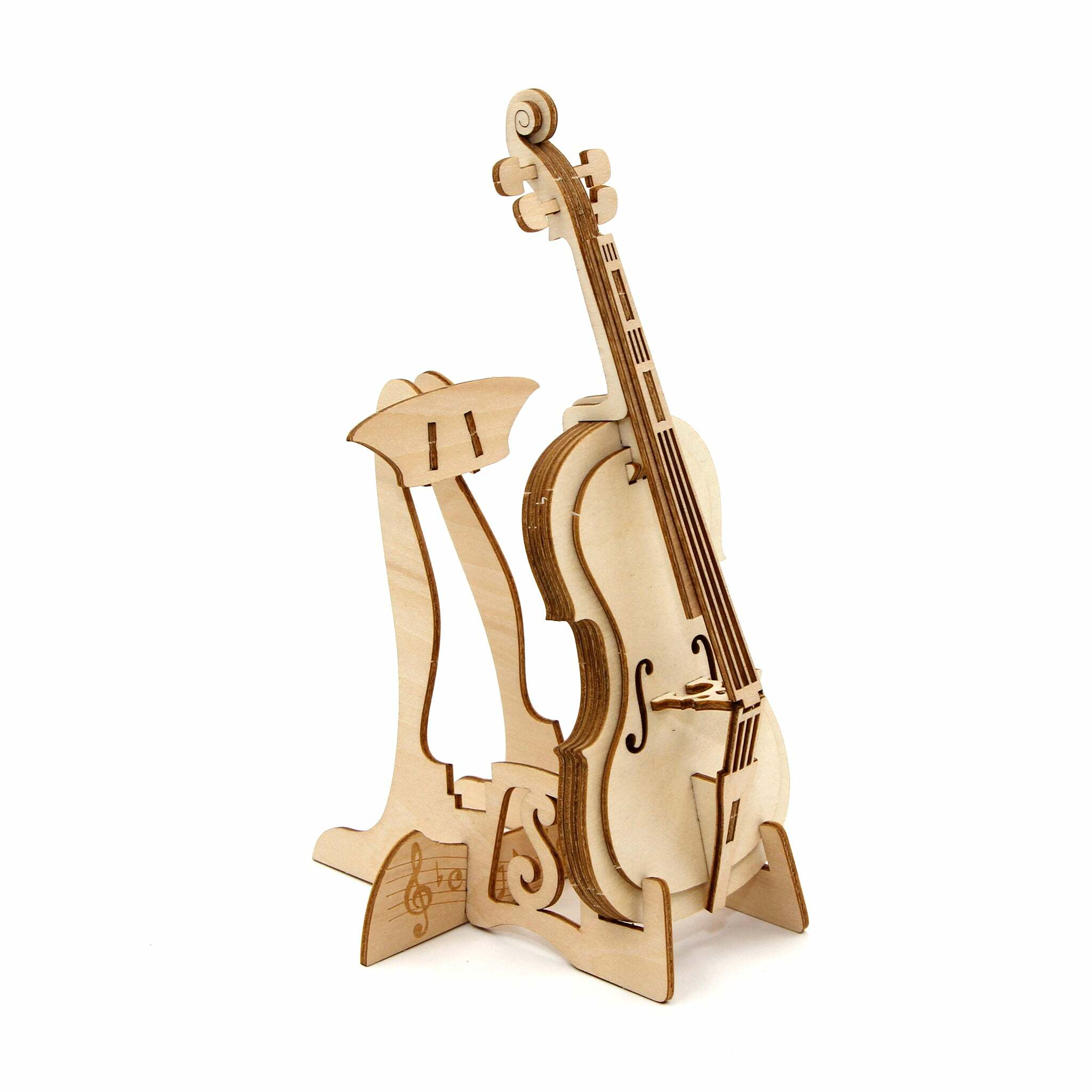 JIGZLE (E) 3D PLYWOOD PUZZLE - Cello