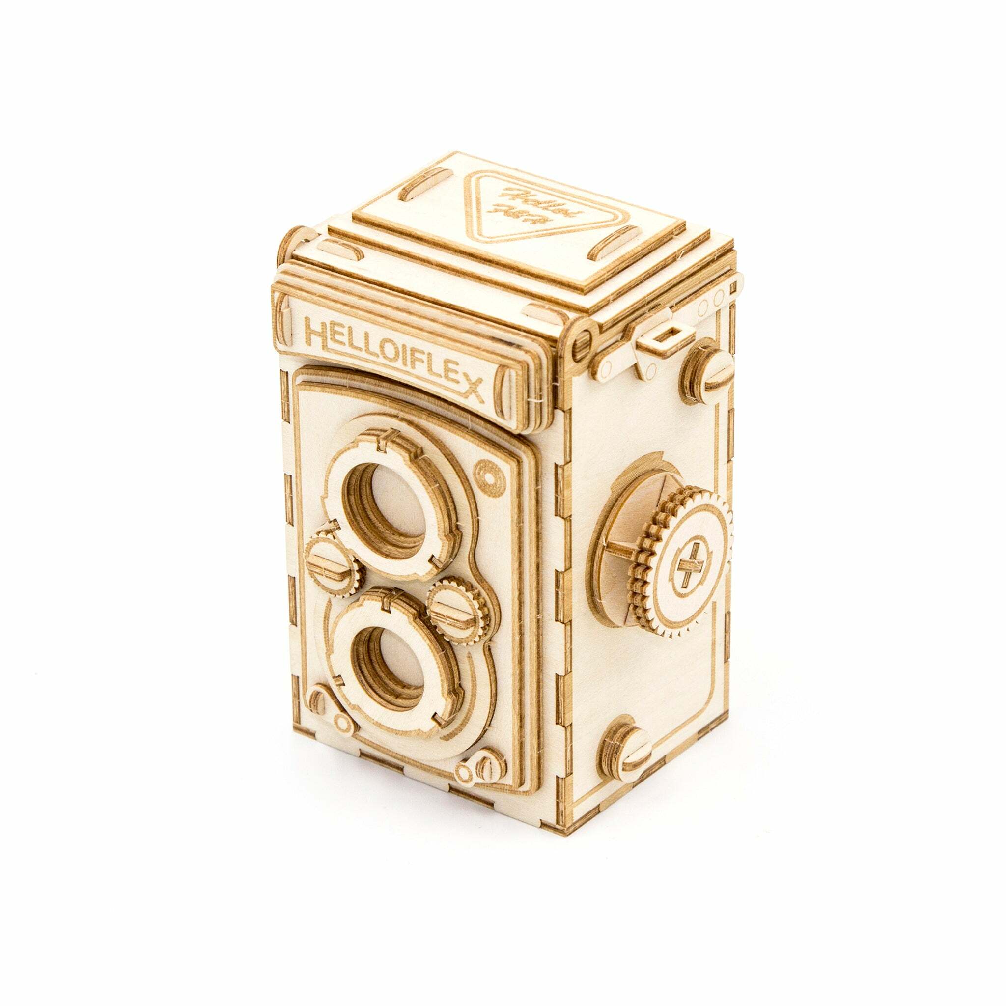 JIGZLE (E) 3D PLYWOOD PUZZLE - Retro Camera Photo Frame