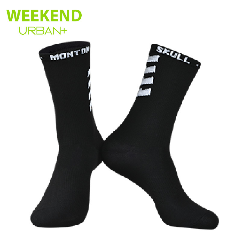 7 Days Ⅲ-WEEKEND 黑色棉襪