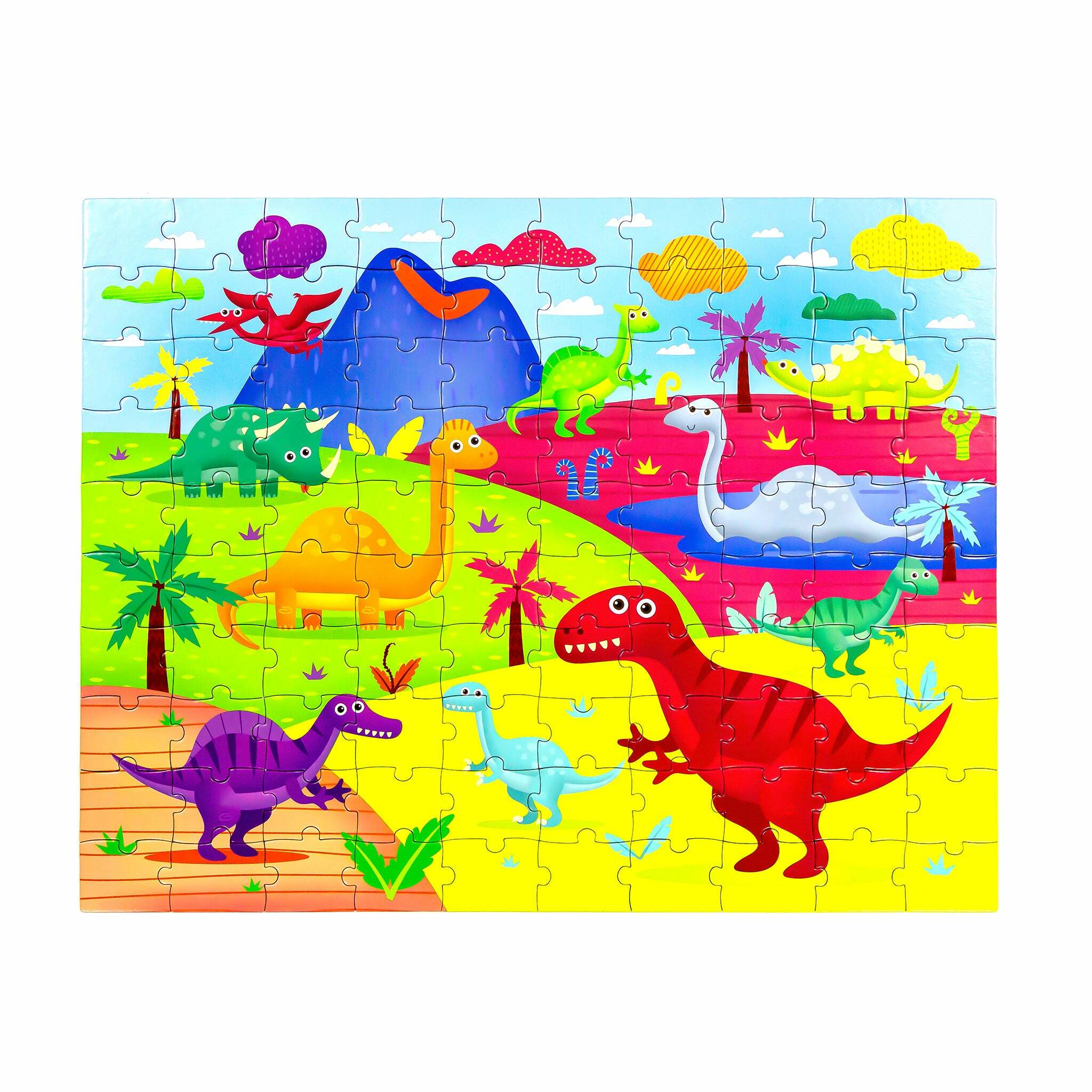 DISCOVER DINOSAURS PUZZLE