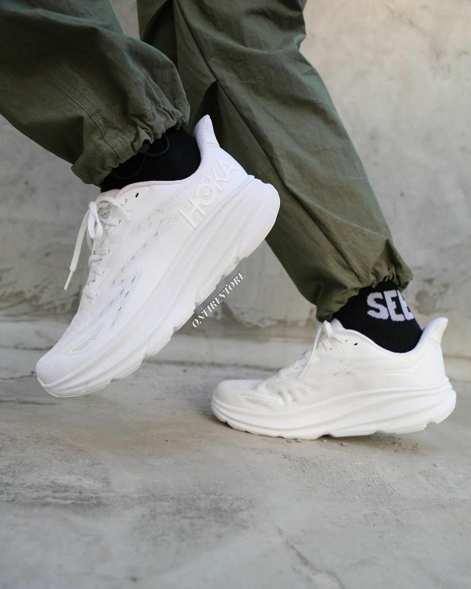{現貨} Hoka One One Clifton 9 "White"