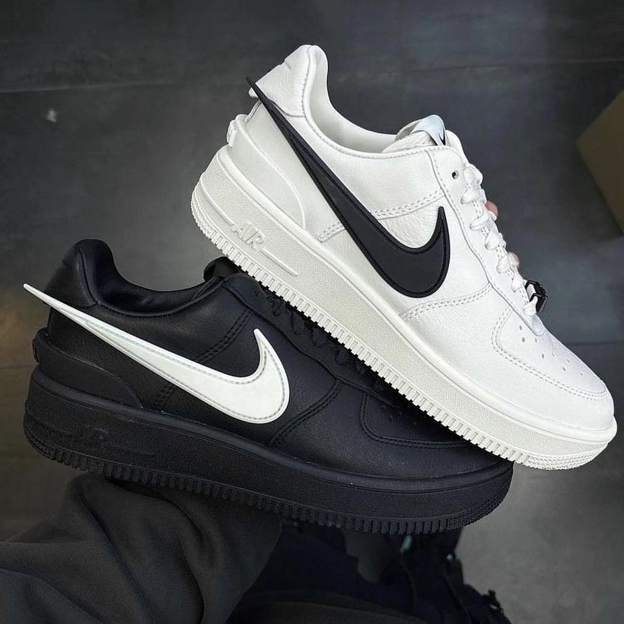 NIKE AIR FORCE 1 LOW x AMBUSH AF1 大勾 黑魂 DV3464001 白魂 DV3464-002  / 預購