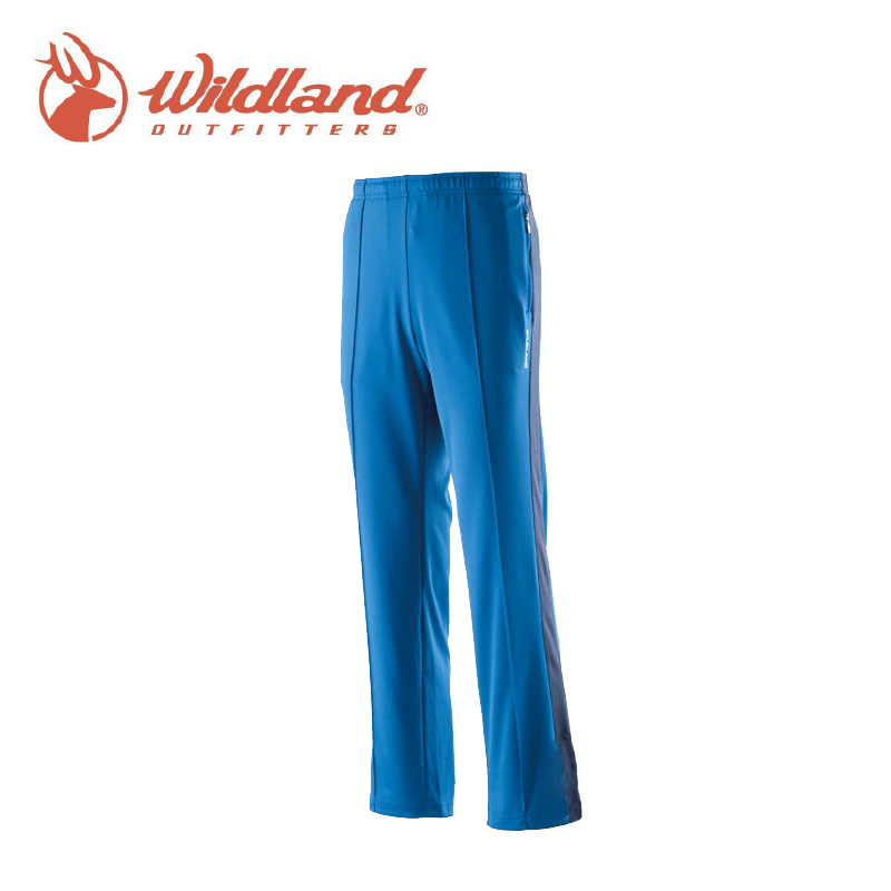 Wildland 荒野 中性透氣抗UV排汗長褲 (寶藍) 男女/防曬/舒適/快乾/登山健行 21W21660