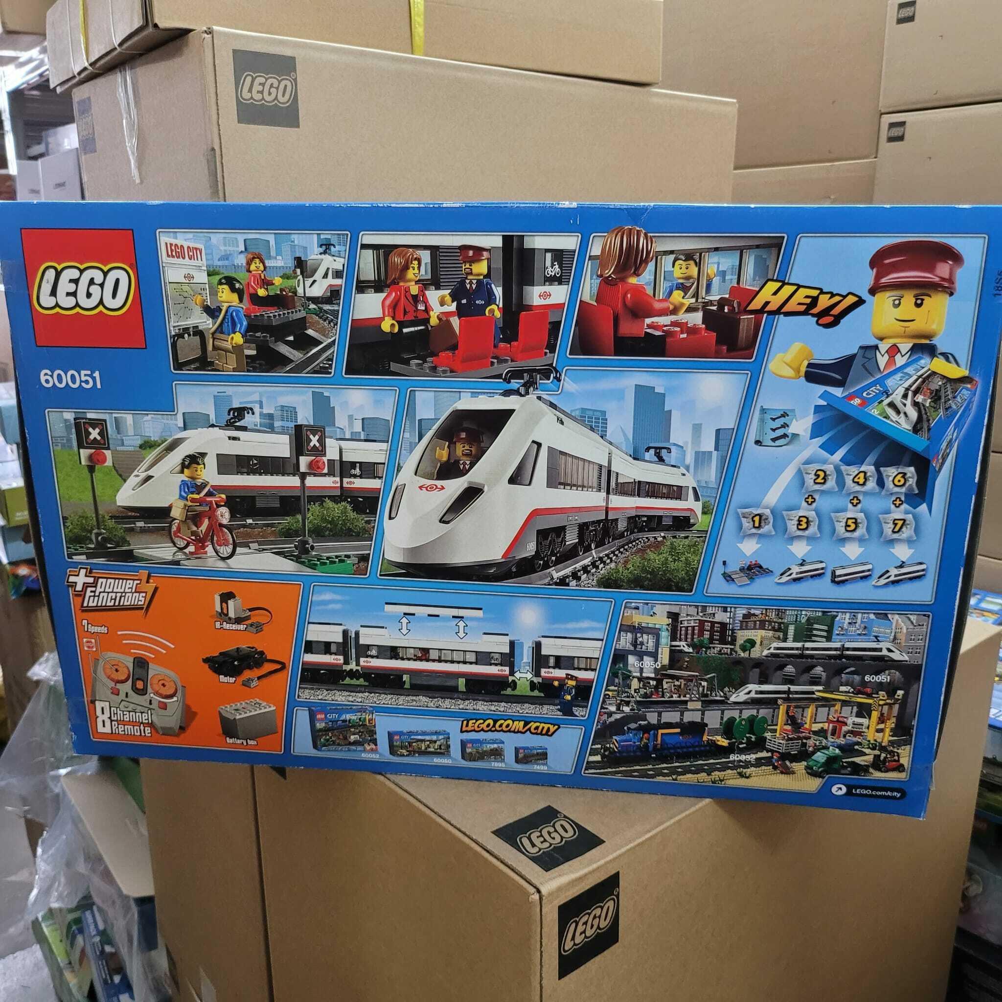 （用家福音絕版罕有系列）全新 LEGO 60051 (外盒有壓紋）
