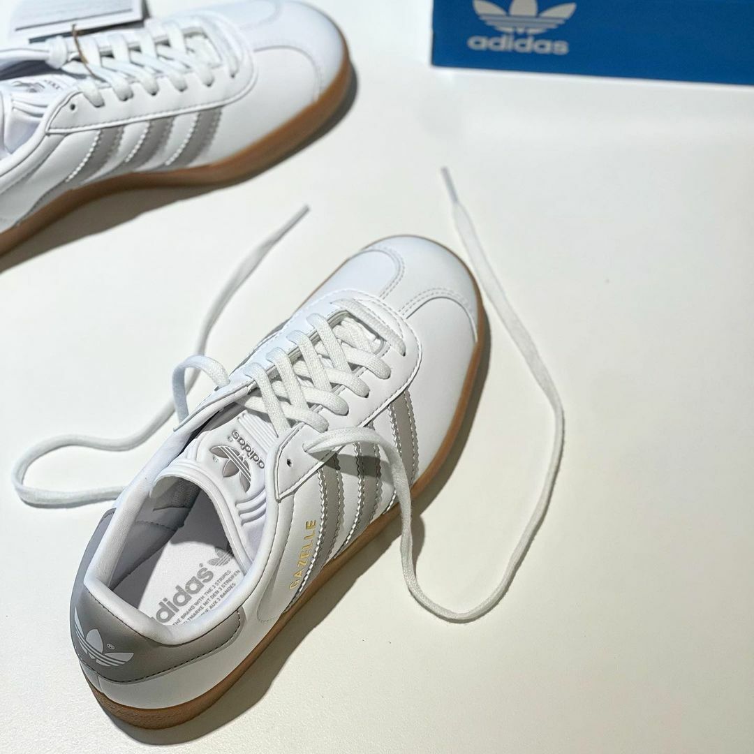 adidas GAZELLE 灰色焦糖底