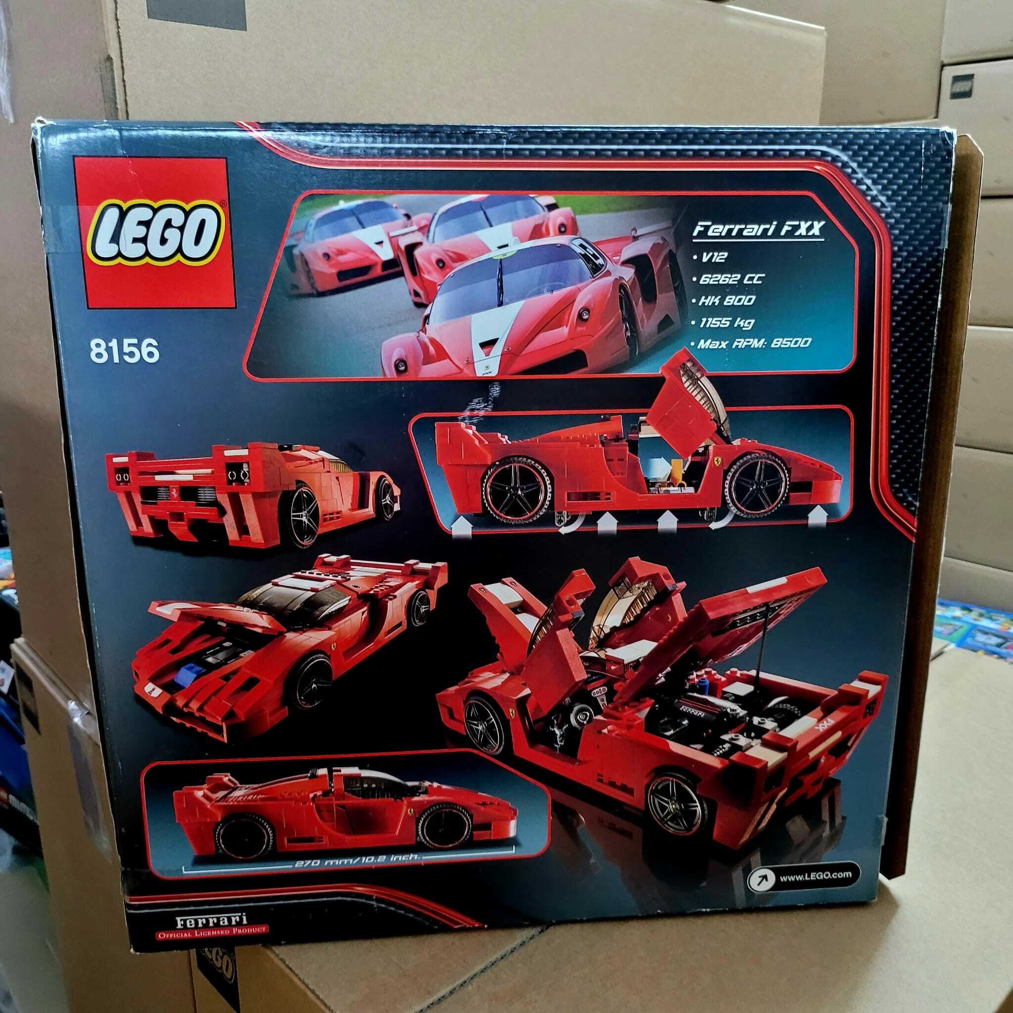 （用家福音絕版罕有系列）全新 LEGO 8156 (外盒有壓紋 開盒 內容100%全新）