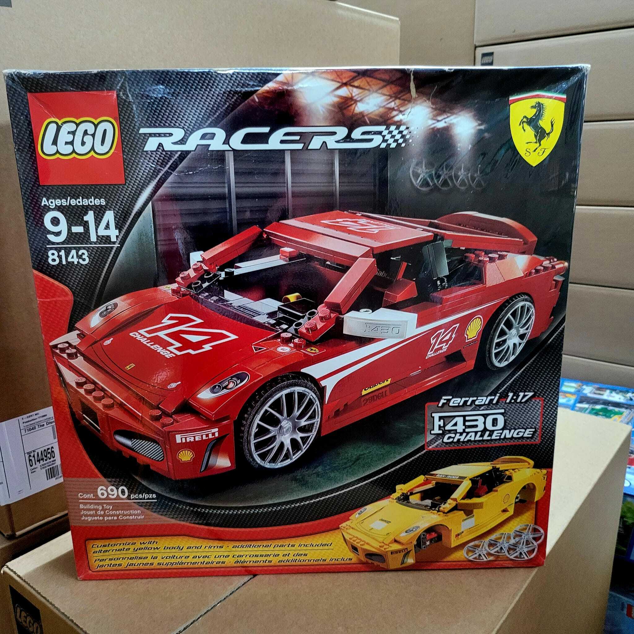 （用家福音絕版罕有系列）全新 LEGO 8143 (外盒有壓紋  內容100%全新）