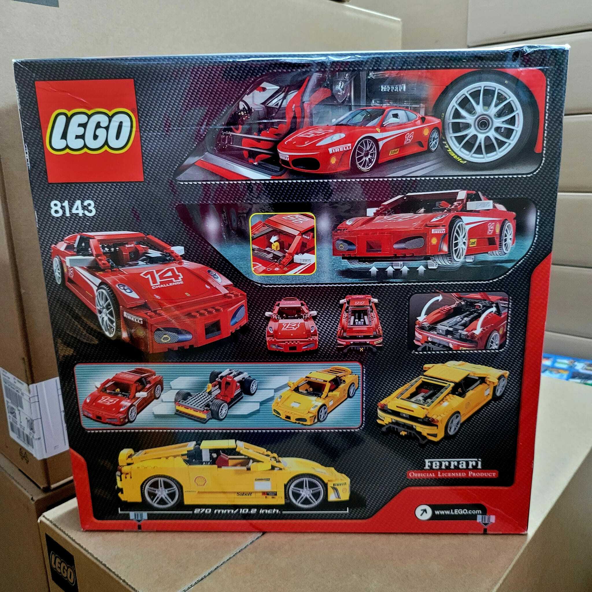 （用家福音絕版罕有系列）全新 LEGO 8143 (外盒有壓紋  內容100%全新）