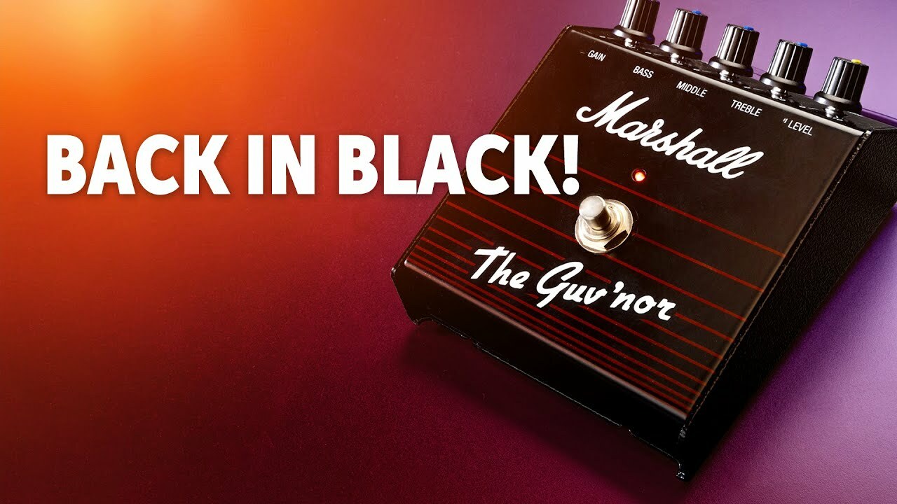 [預購]Marshall The Guv'nor Distortion Overdrive 電吉他 效果器【宛伶樂器】