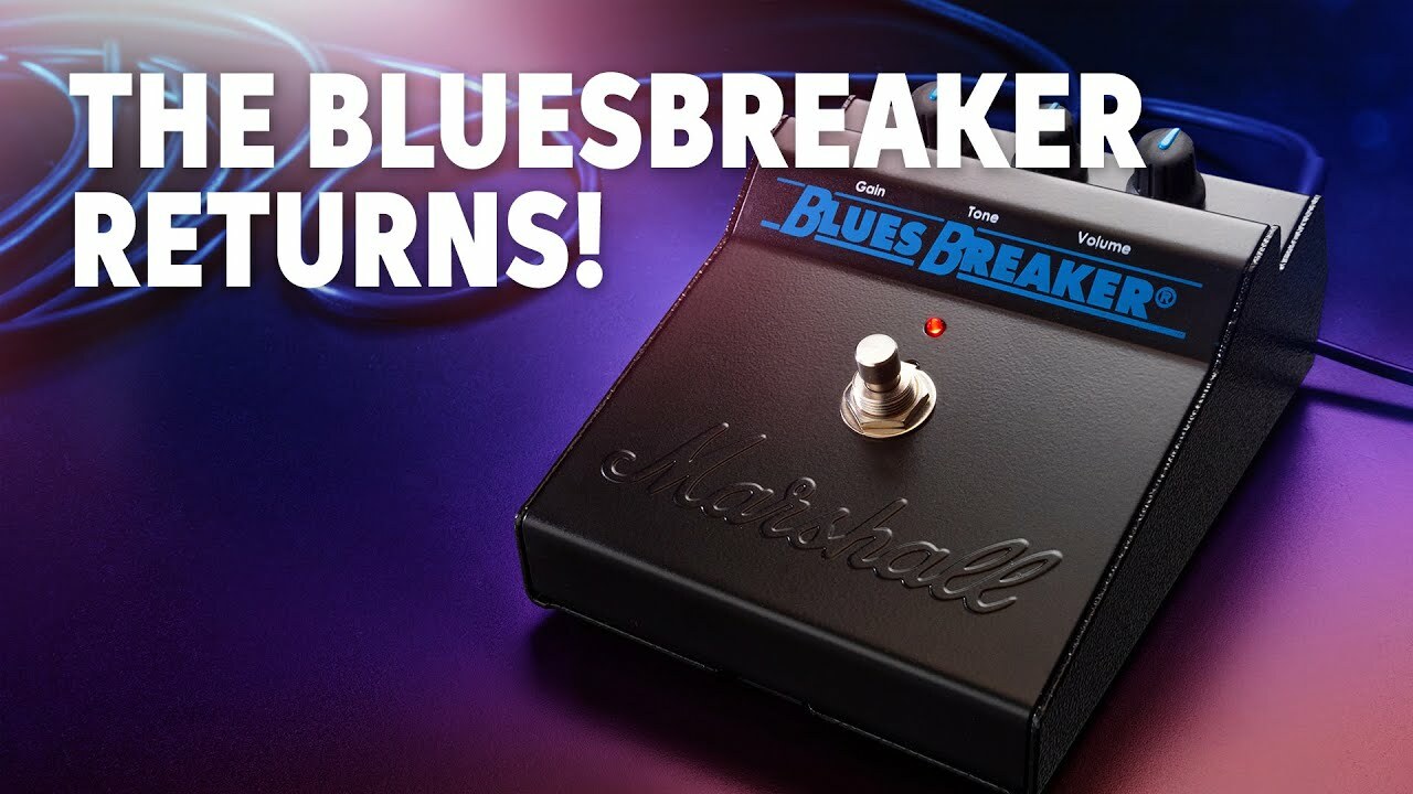[現貨]Marshall BluesBreaker Overdrive/Distortion 電吉他 效果器【宛伶樂器】