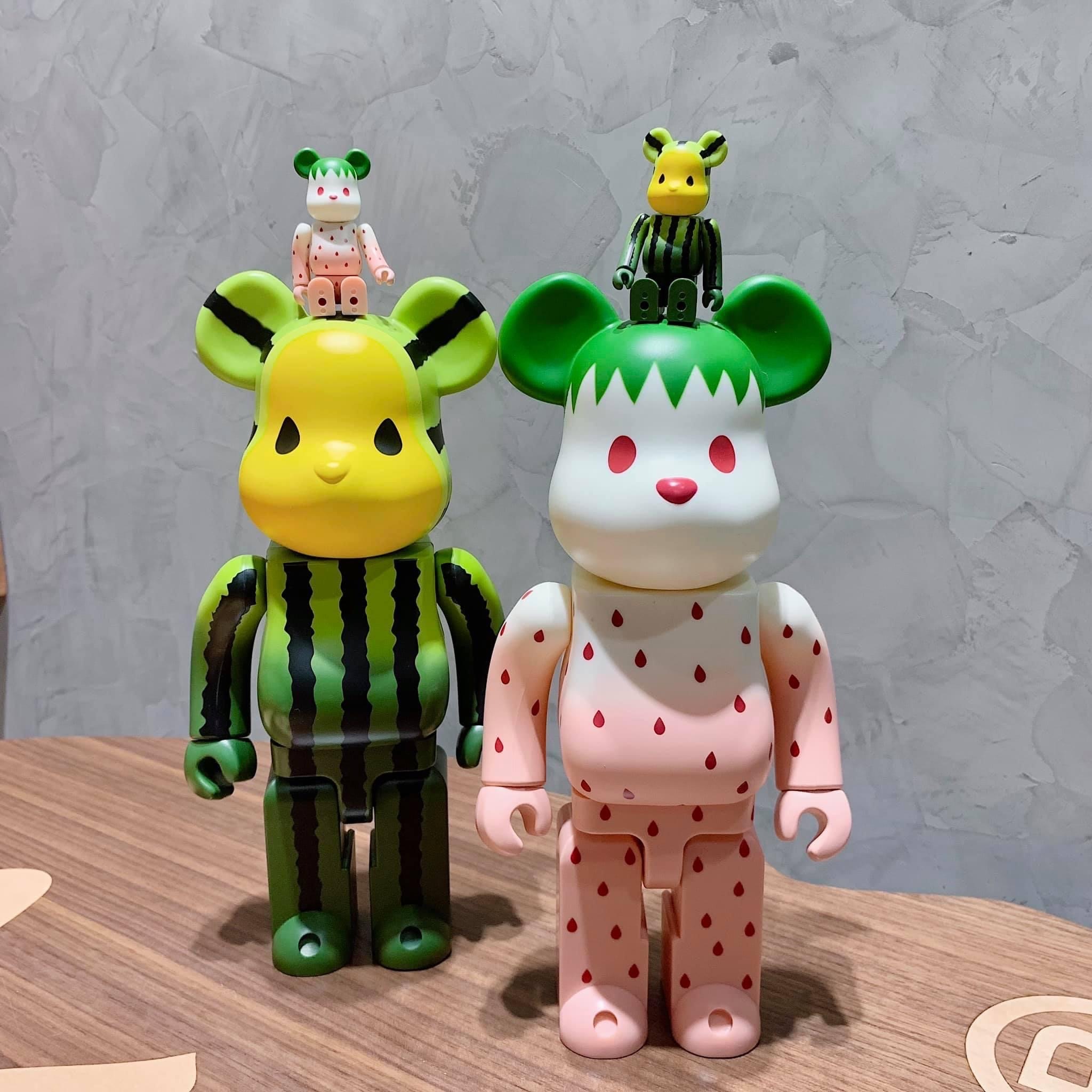 BE@RBRICK X CLOT SUMMER FRUITS SNOW STRAWBERRY 400%+100 BE@RBRICK X CLOT SUMMER FRUITS SNOW STRAWBERRY 400%+100