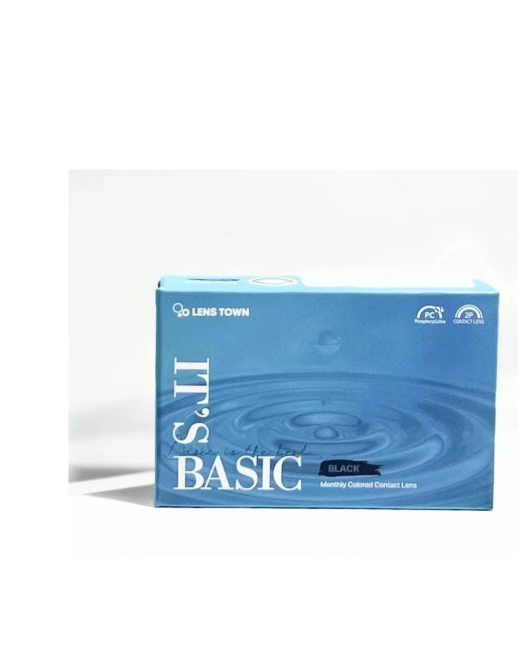 [預訂] LENSTOWN It's Basic 1 Month 月拋棄彩妝隱形眼鏡｜每盒2片 (Black / Milk Choco)