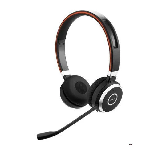 Jabra Evolve 65 SE, Link 380a Stereo MS/UC w/Charging Stand (6599-833-399/6599-833-499)