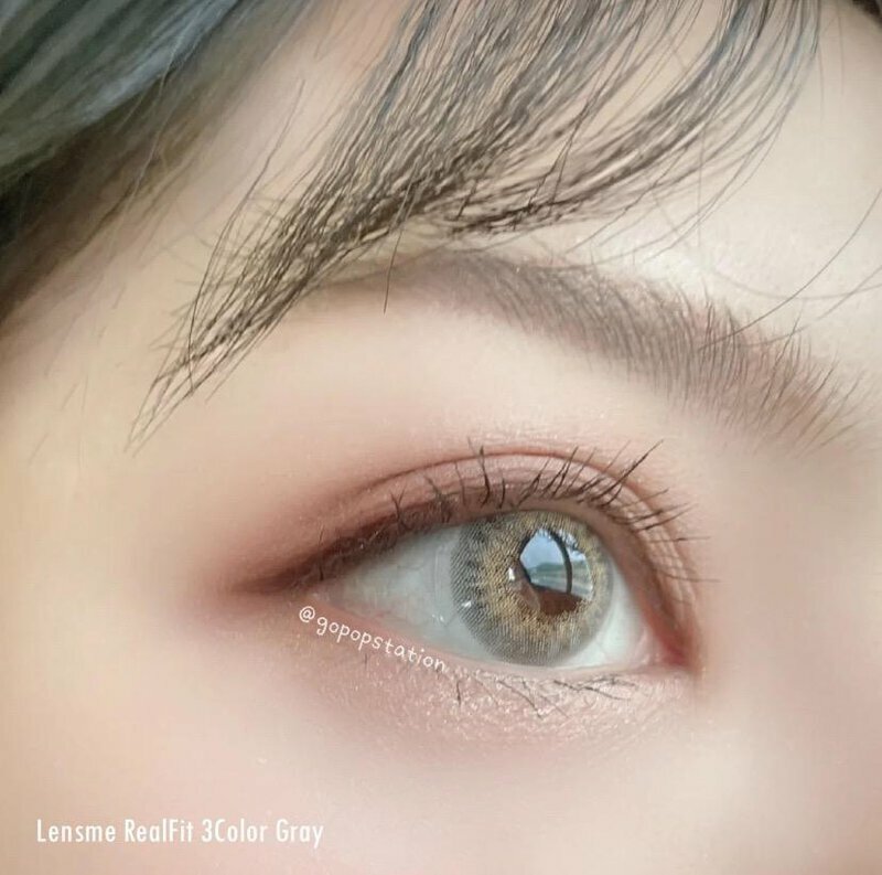 [日拋] LENSME Real Fit 3 Color 1 Day Gray 每日拋棄彩妝隱形眼鏡｜每盒30片