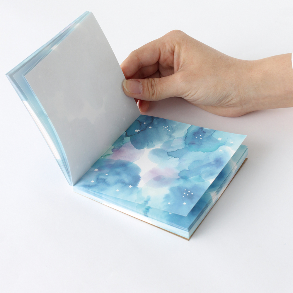 星夜 方形便條本 ｜日本STUDY HOLIC