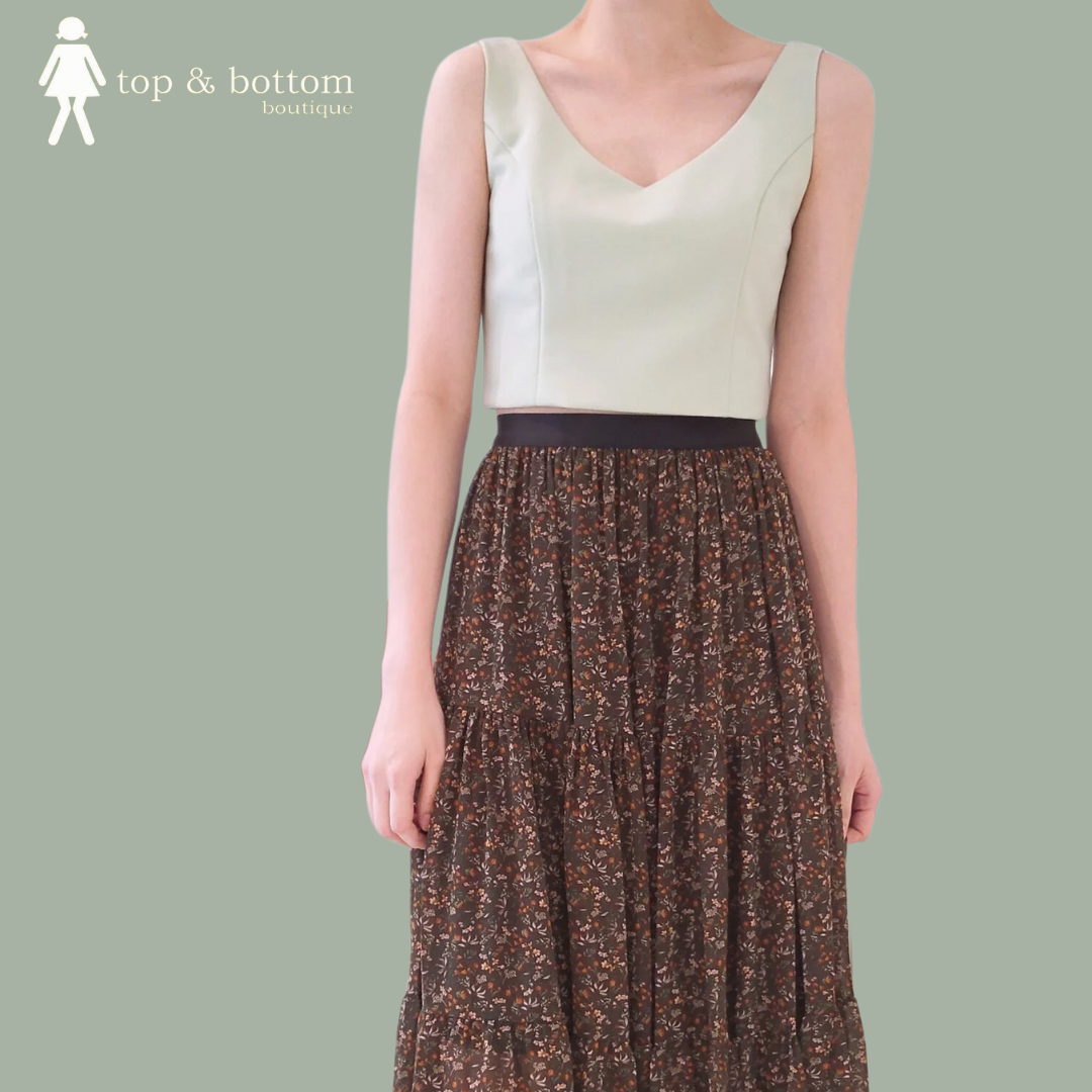 STRAP ZIP BACK CROP TOP