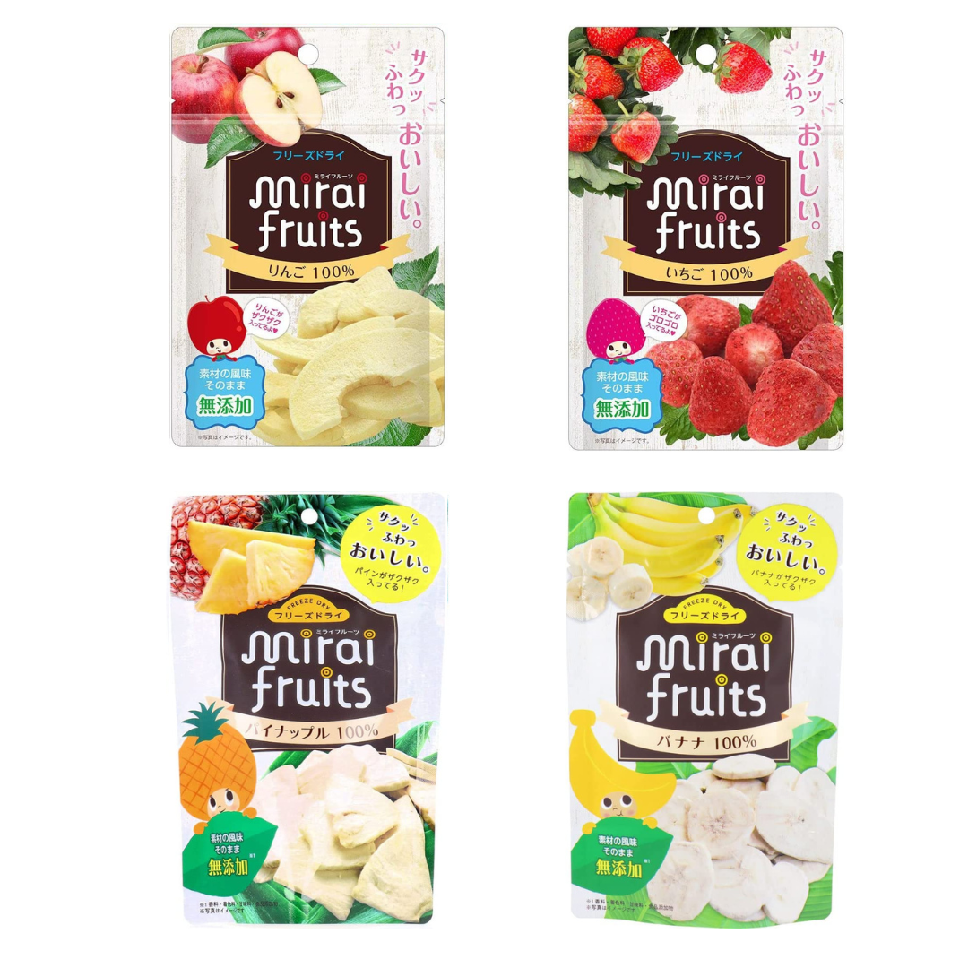 Mirai fruits 冷凍水果乾