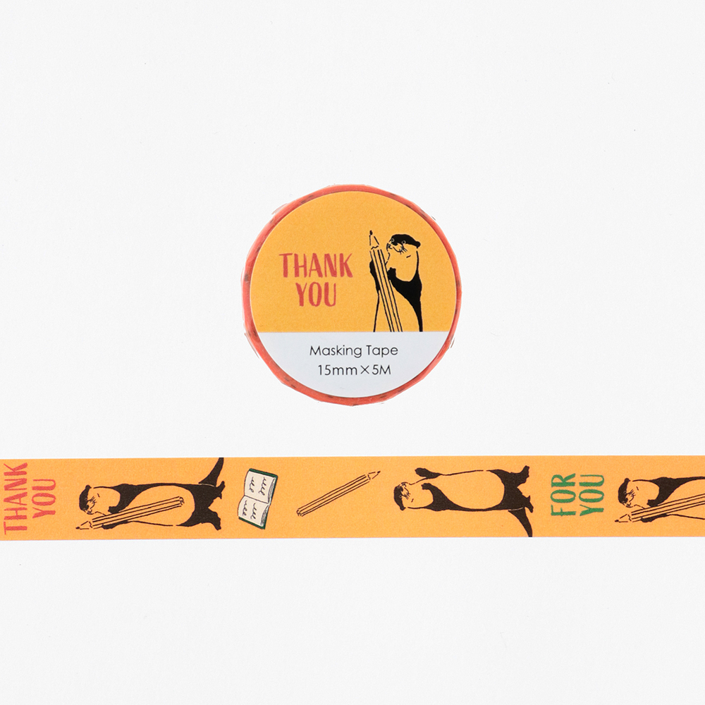 水獺 和紙膠帶 ｜日本STUDY HOLIC