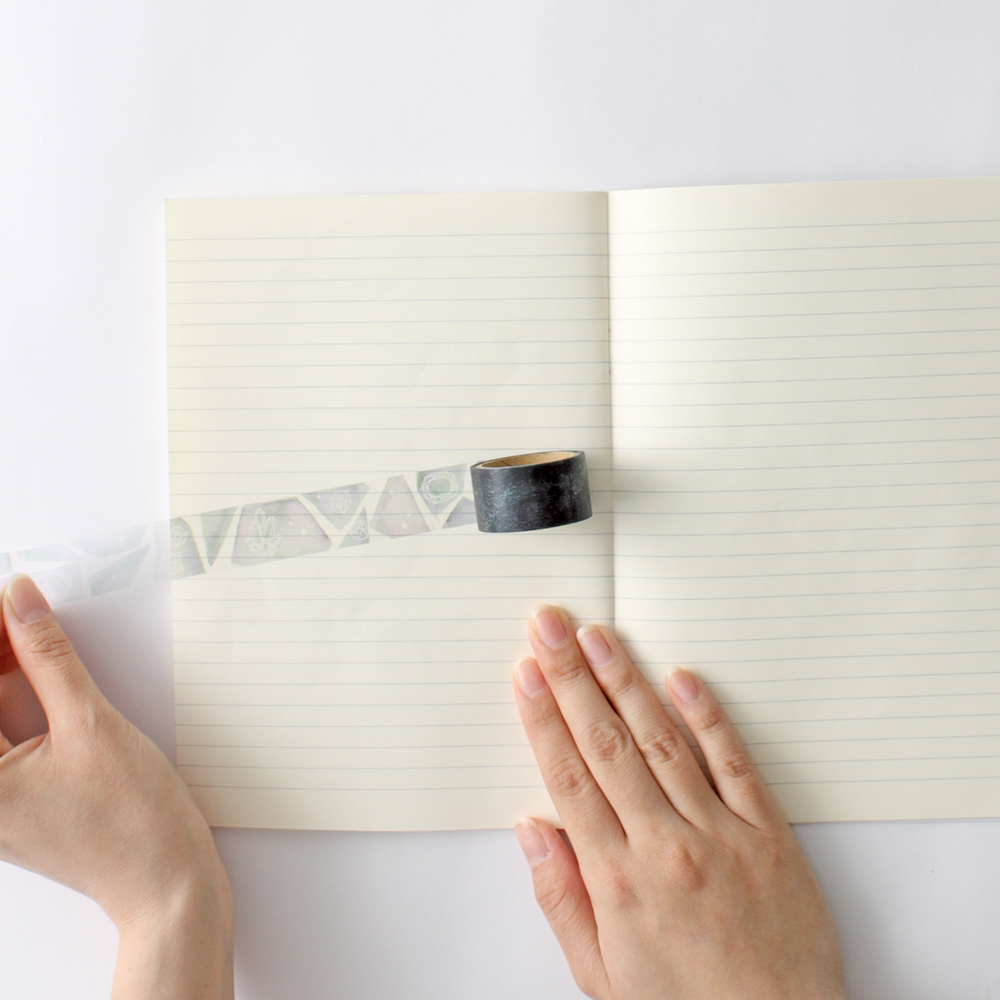 礦石 PET透明膠帶 ｜日本STUDY HOLIC